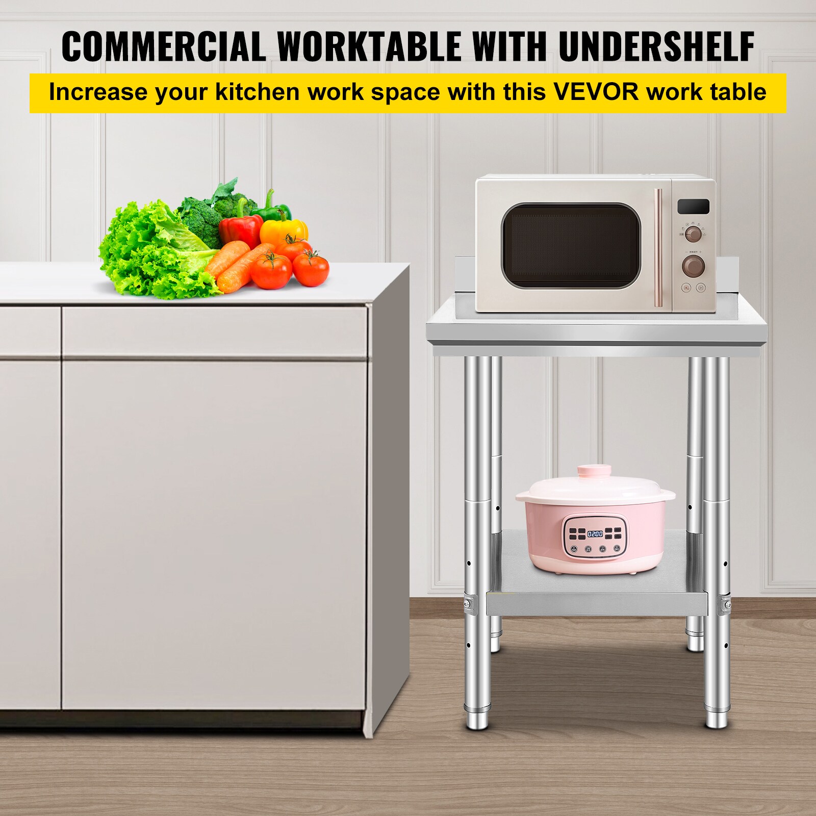 VEVOR SC60X60X88CF02815V0 Kitchen-Furniture - View #2