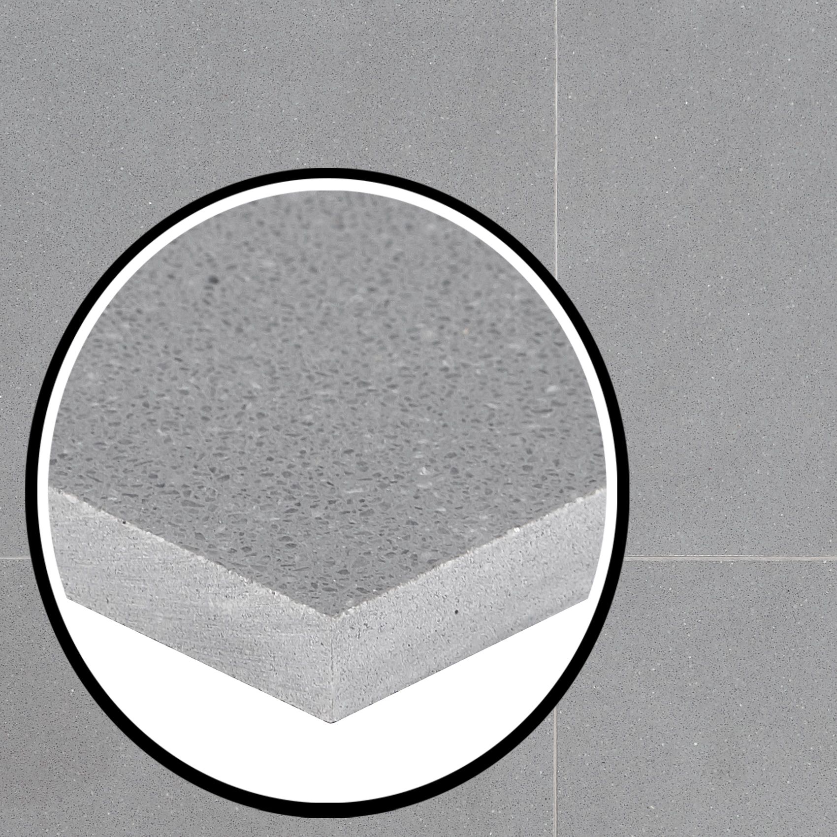 Artmore Tile EXT3RD106976 Sample- Italia Gris 4-in x 8-in Honed Look Floor and Wall Tile