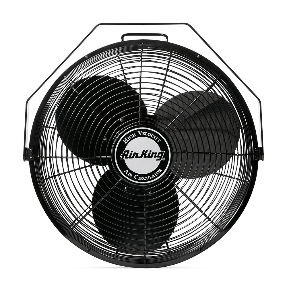 Lasko 18-in 3-Speed Indoor or Outdoor Black Industrial Fan at Lowes.com