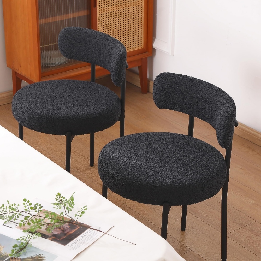 DYHOME SJ-RDC-BK-2 Dining-Chairs - View #5