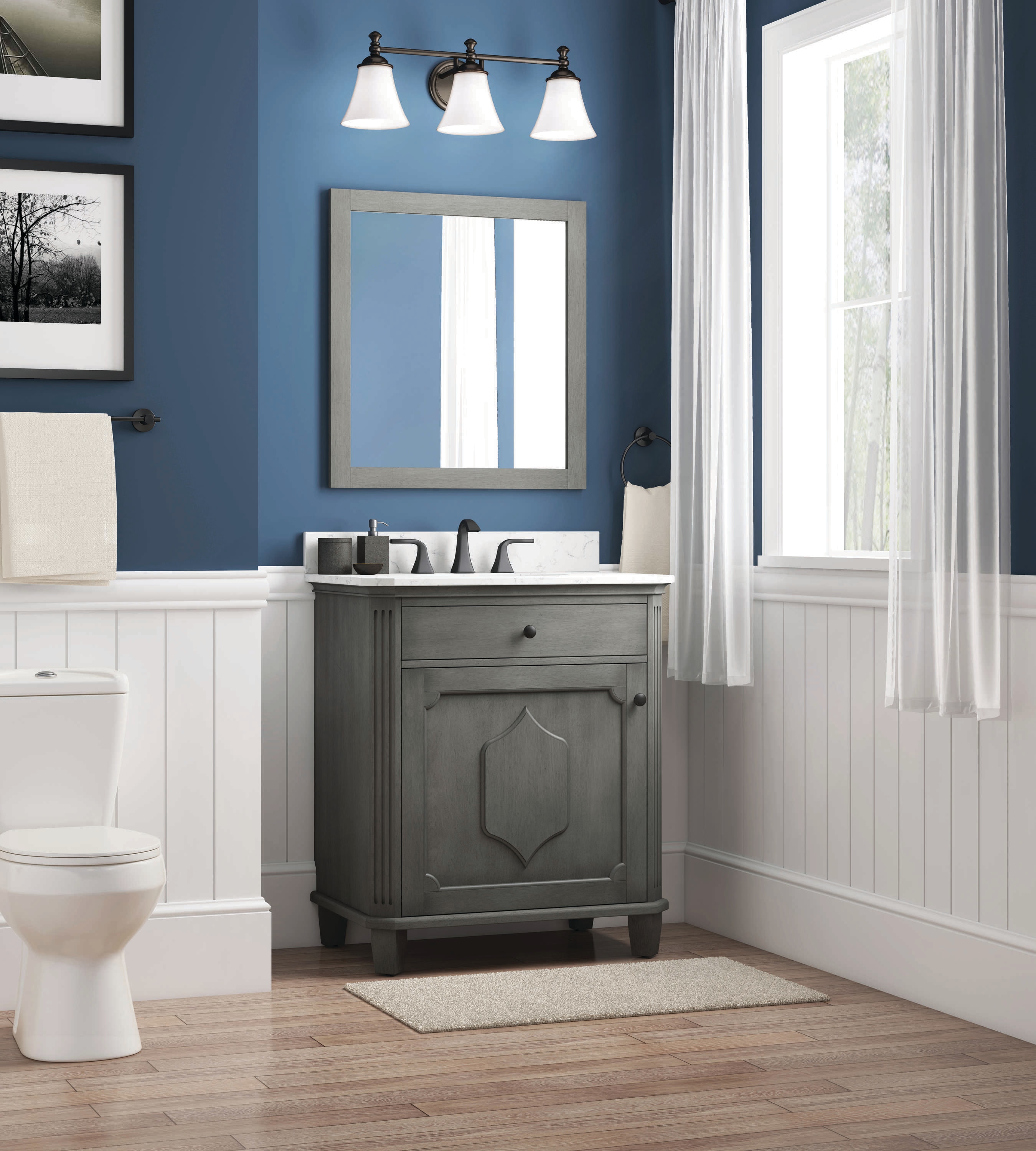 allen + roth LWS30DVAG Bath-Vanity-Combo - View #5