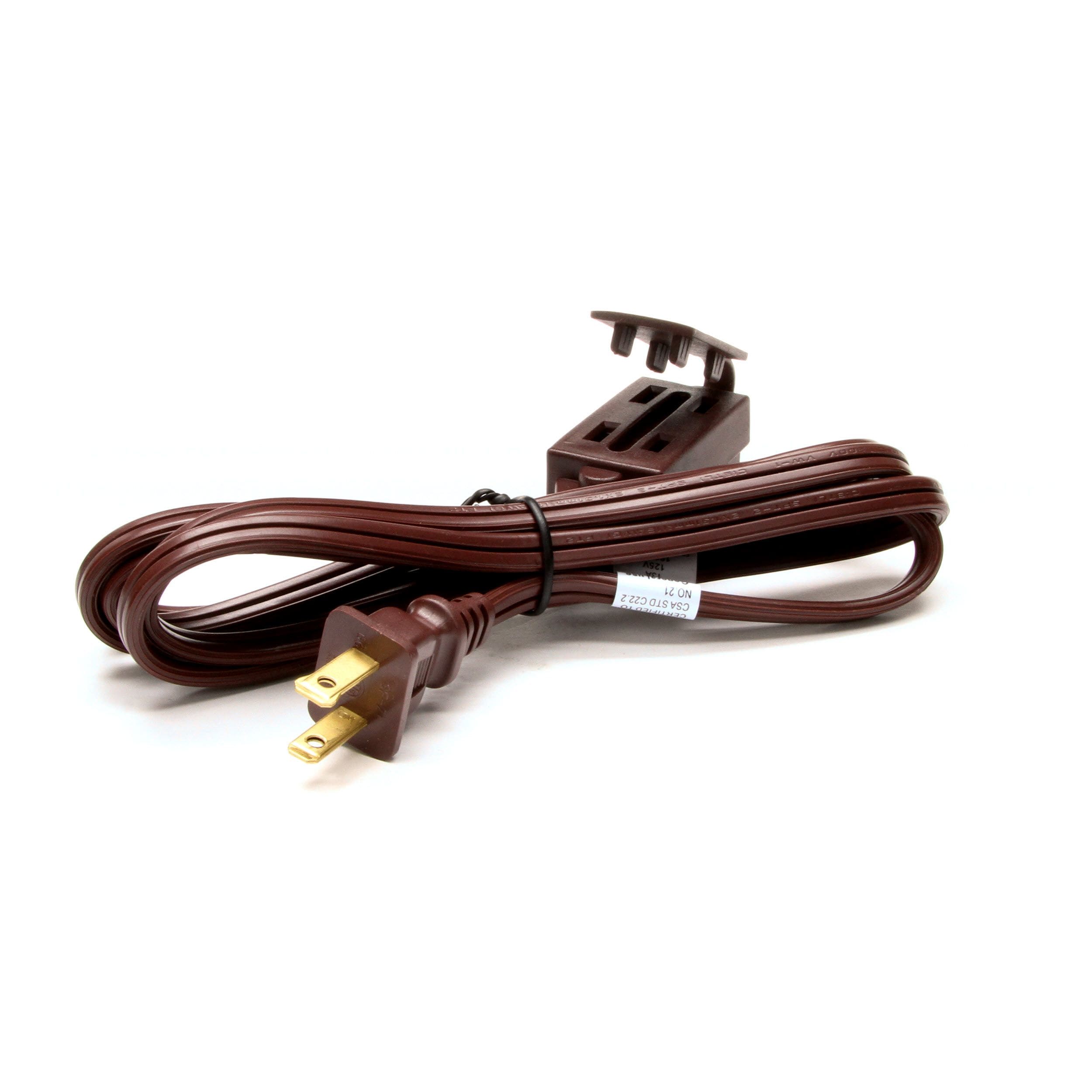 Brown 70-607 25 ft Coil Extension Cord 
