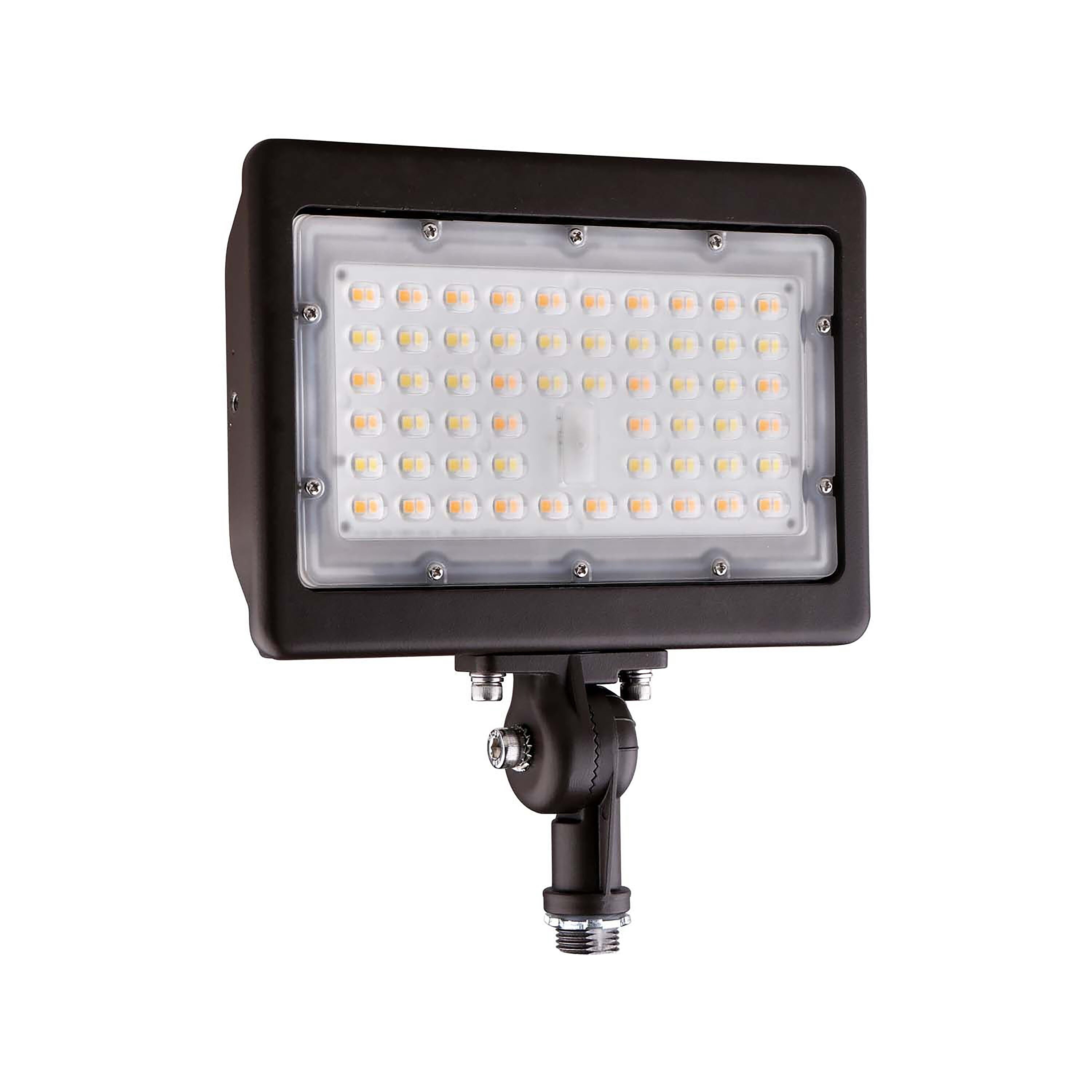 Gray Area Security Light LED Outdoor Dusk to Dawn w/ Built-in Photocell Sensor 