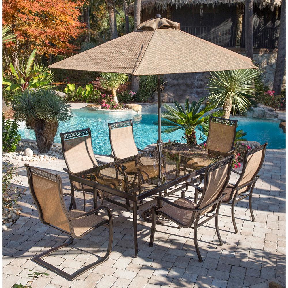 Hanover MONDN7PCSP2G-SU Patio-Dining-Sets - View #9