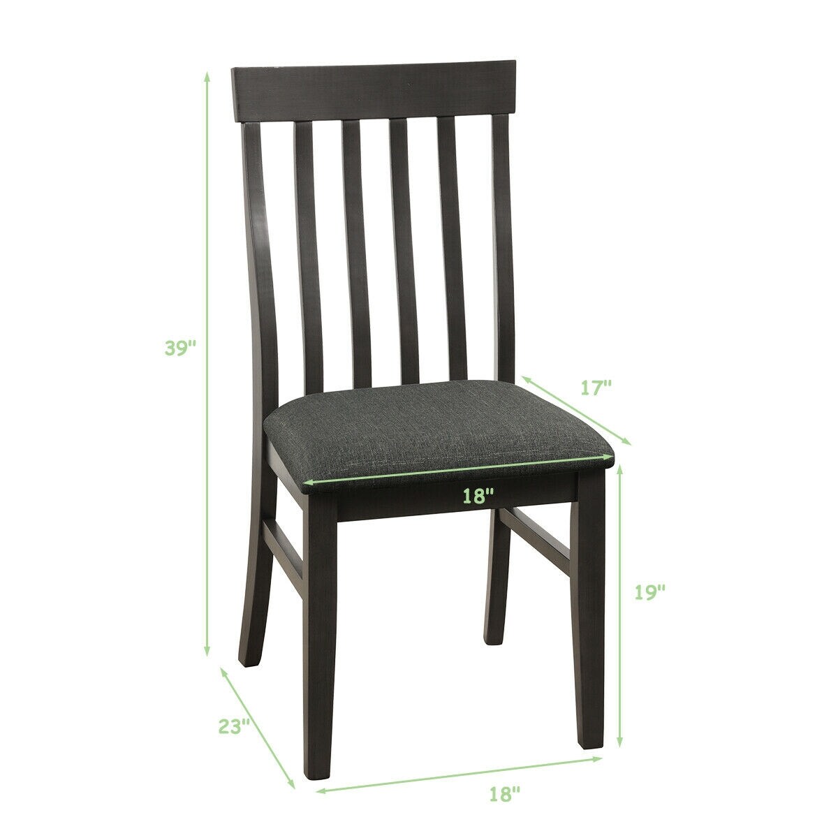 CASAINC WF-HW64392-LA Modern Gray Linen Accent Chair