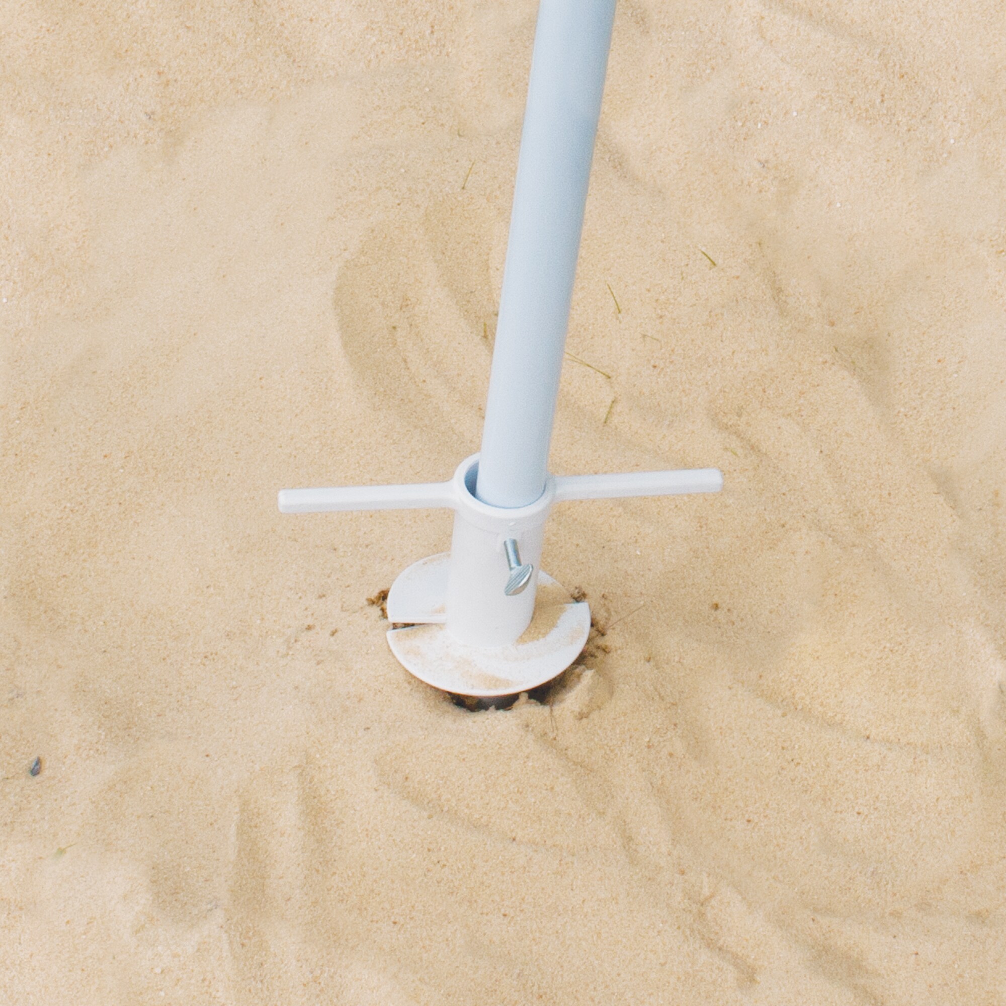 Outdoor Umbrella Stand Lowes Outdoor Holder Anchor Adjustable Insertion  Sand Screw Fishing Rods Stand Beach Sunshade Bracket 221122 From Kong09,  $17.53