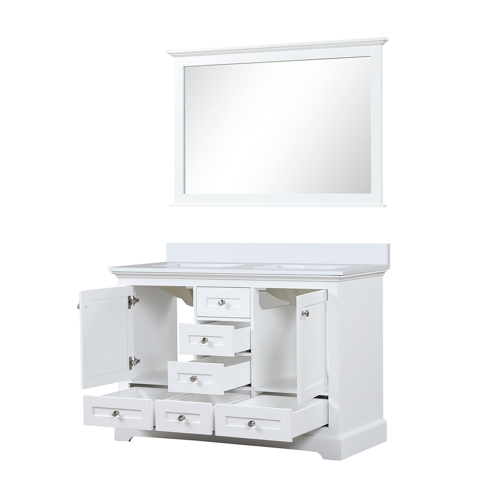 Lexora LD342248DAWQM46 Bath-Vanity-Combo - View #7