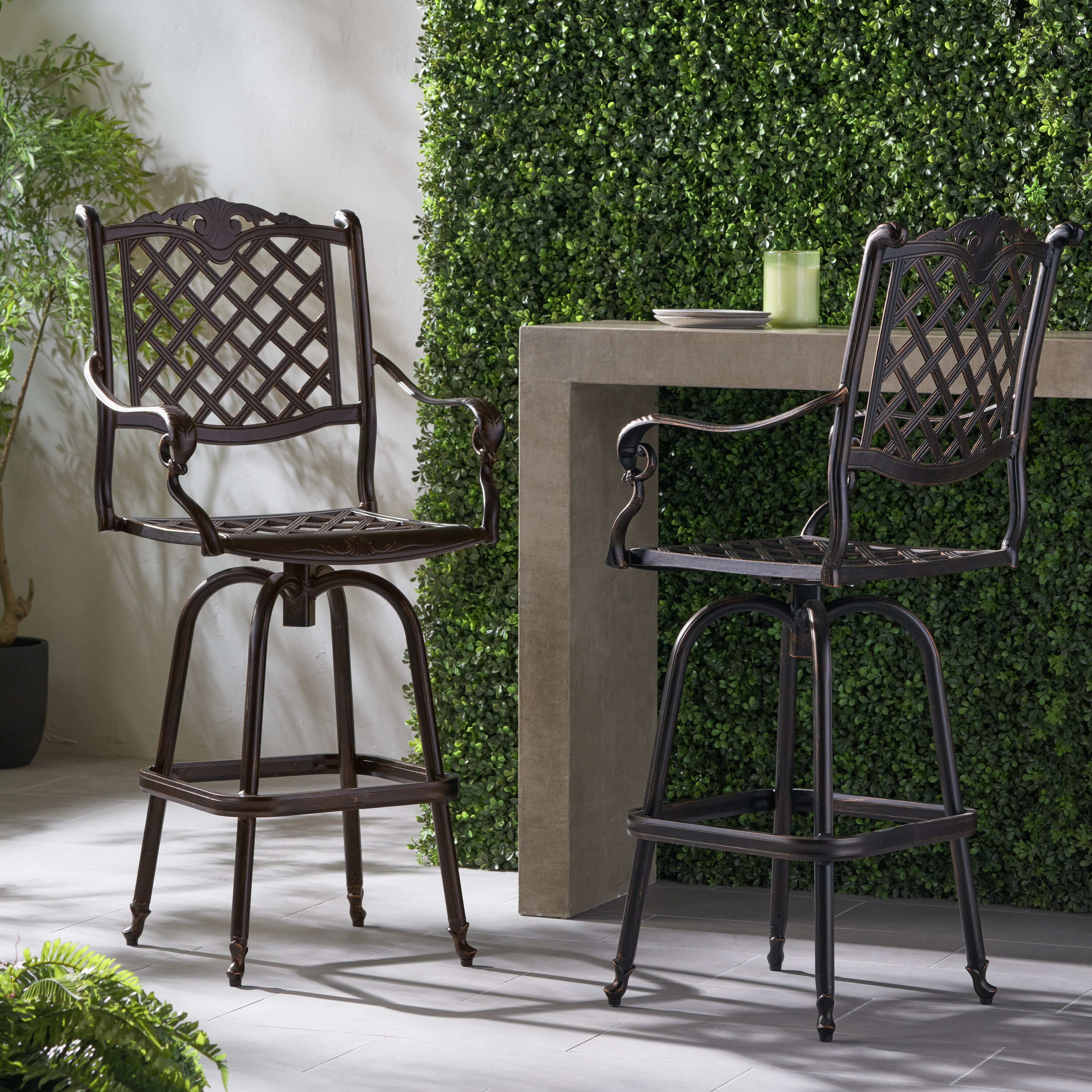 Outdoor bar stools online lowes