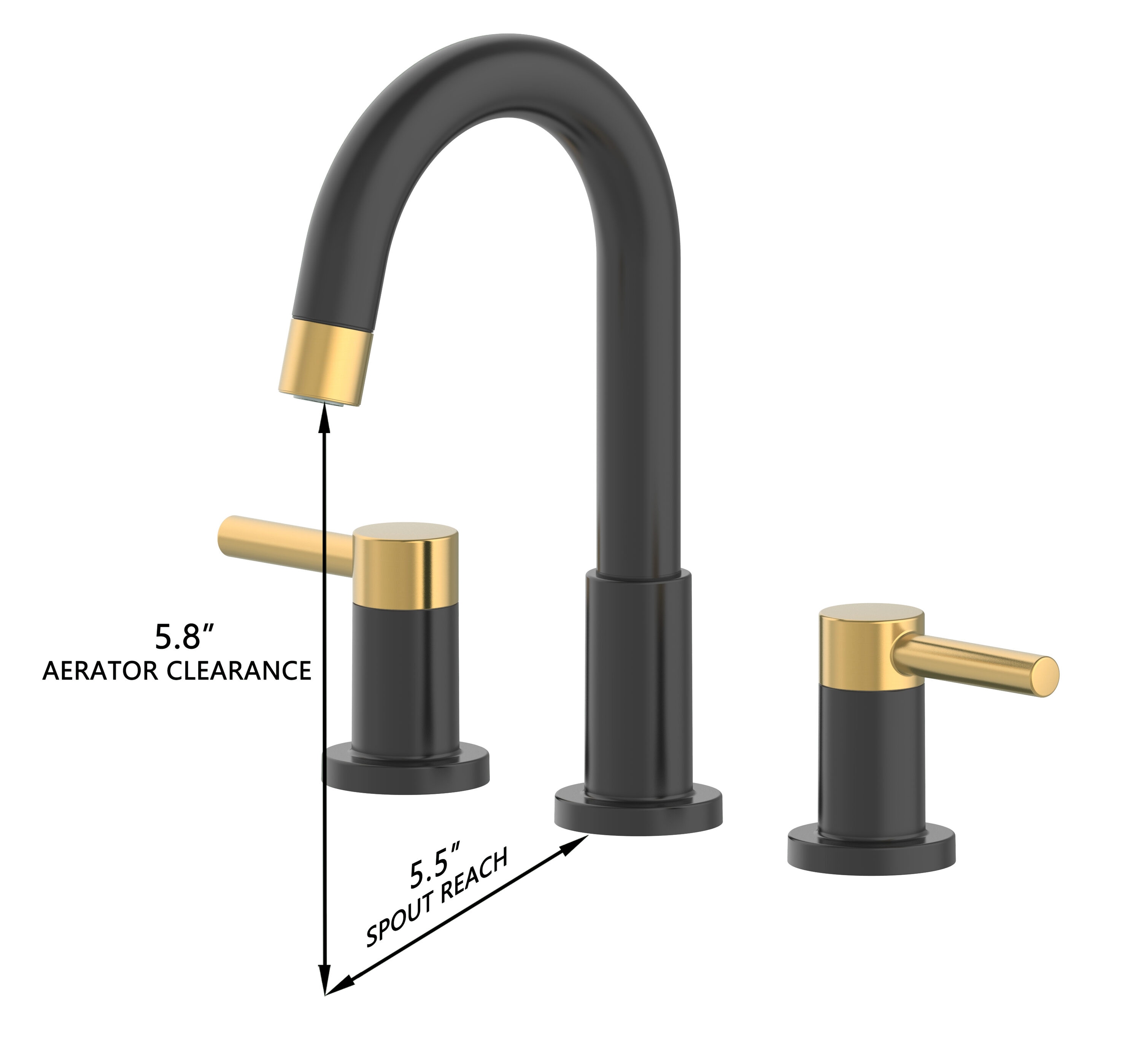 allen + roth 67485W-629068 Lavatory-Faucets - View #4