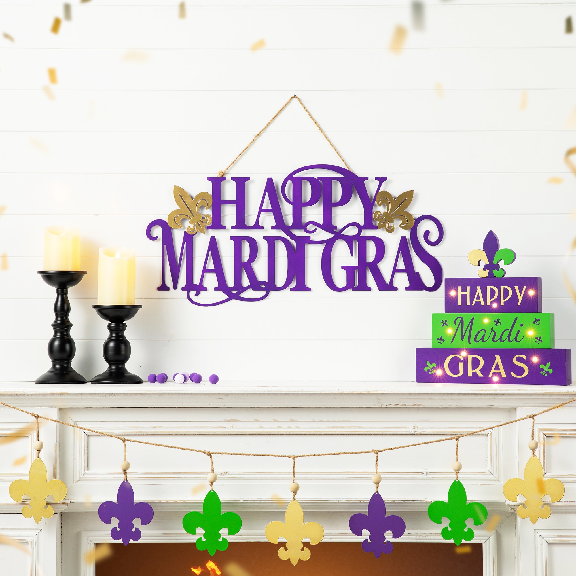 Glitzhome 2037100005 Indoor-Spring-Decorations - View #3
