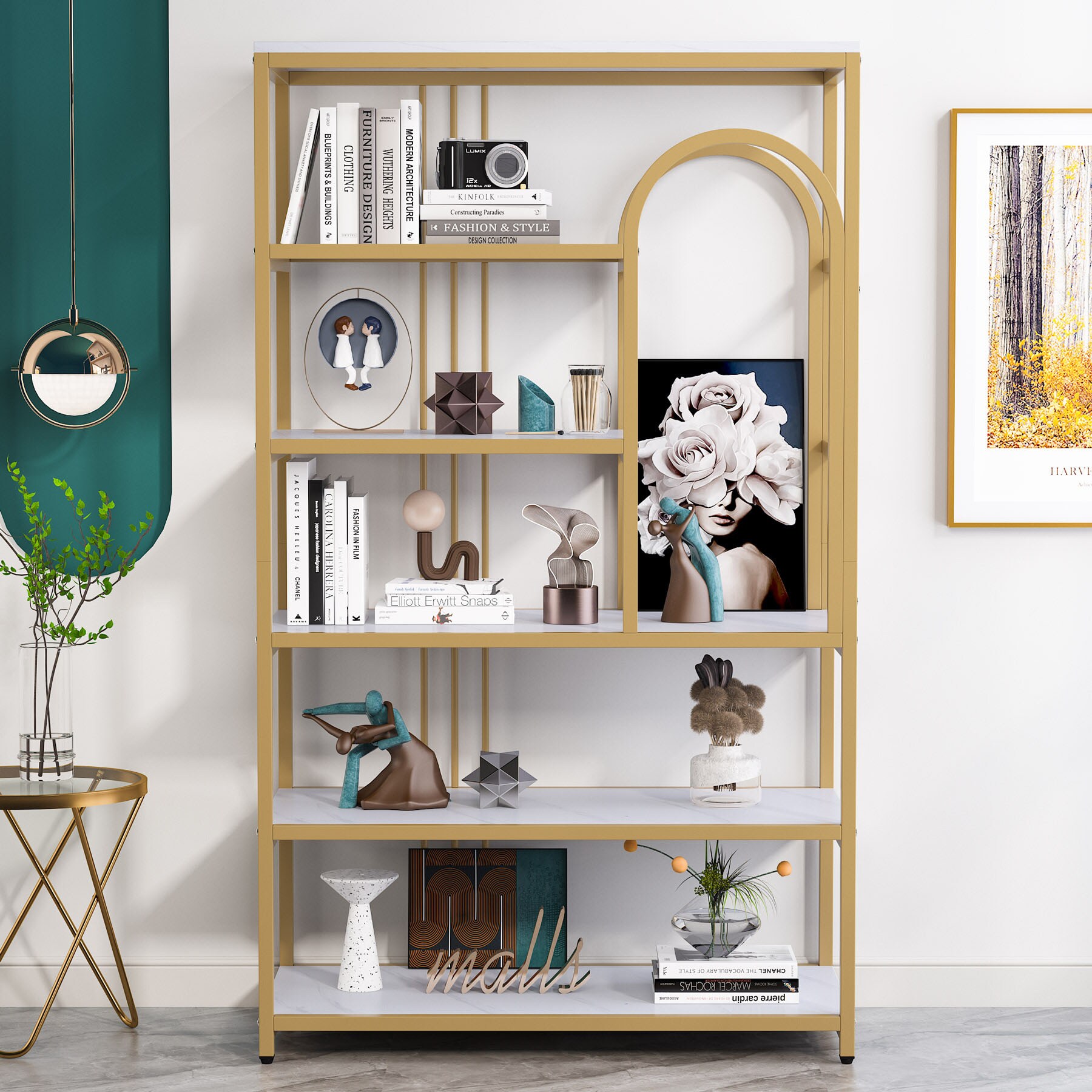 Tribesigns HOGA-U0118 bookcases - View #3