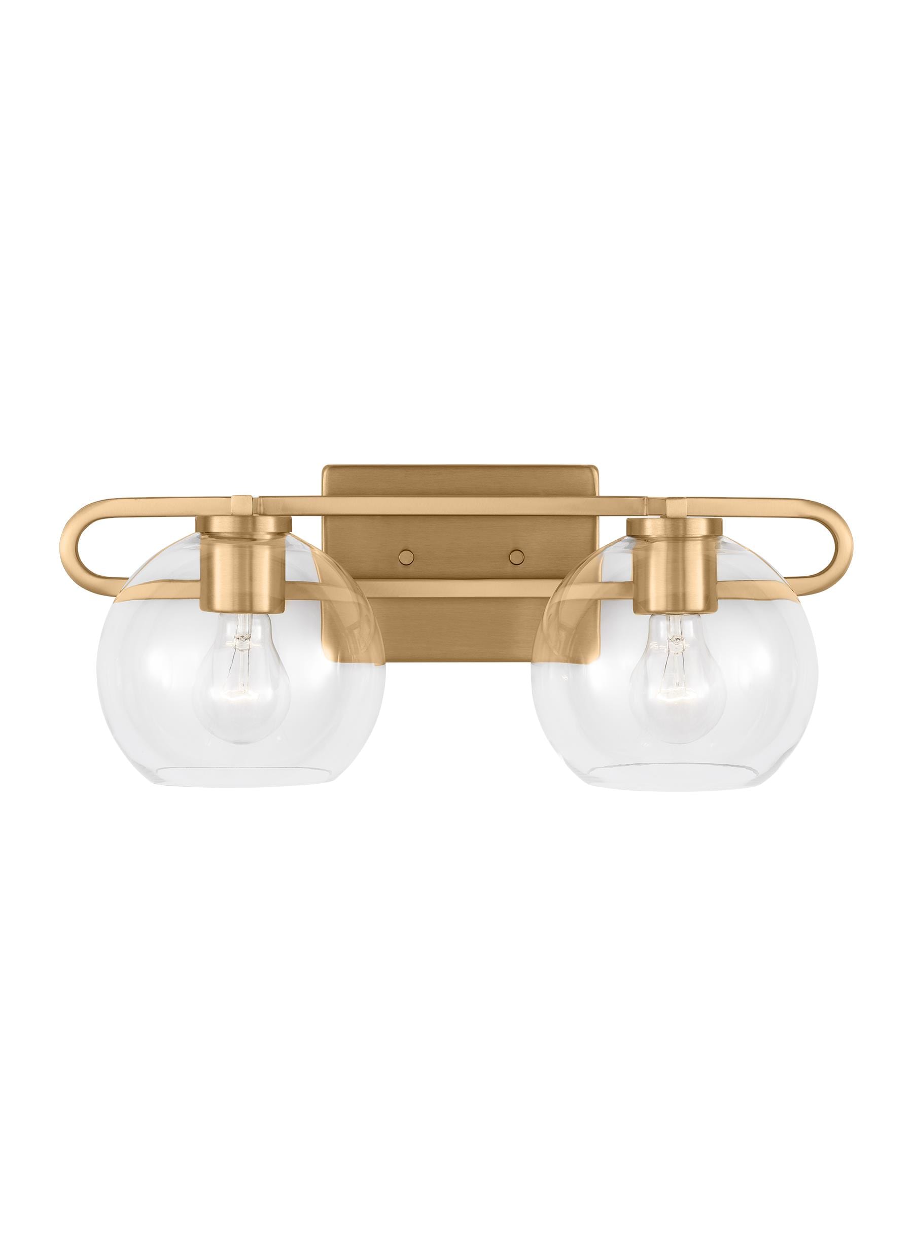 Generation Lighting 4455702-848 Codyn 2-Light 19.75-in Satin Gold Vanity Lights