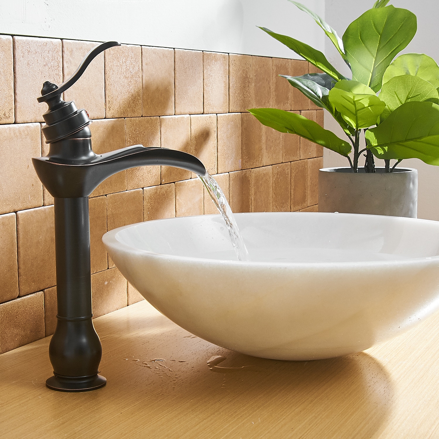 BWE A-96573H-ORB Lavatory-Faucets - View #2