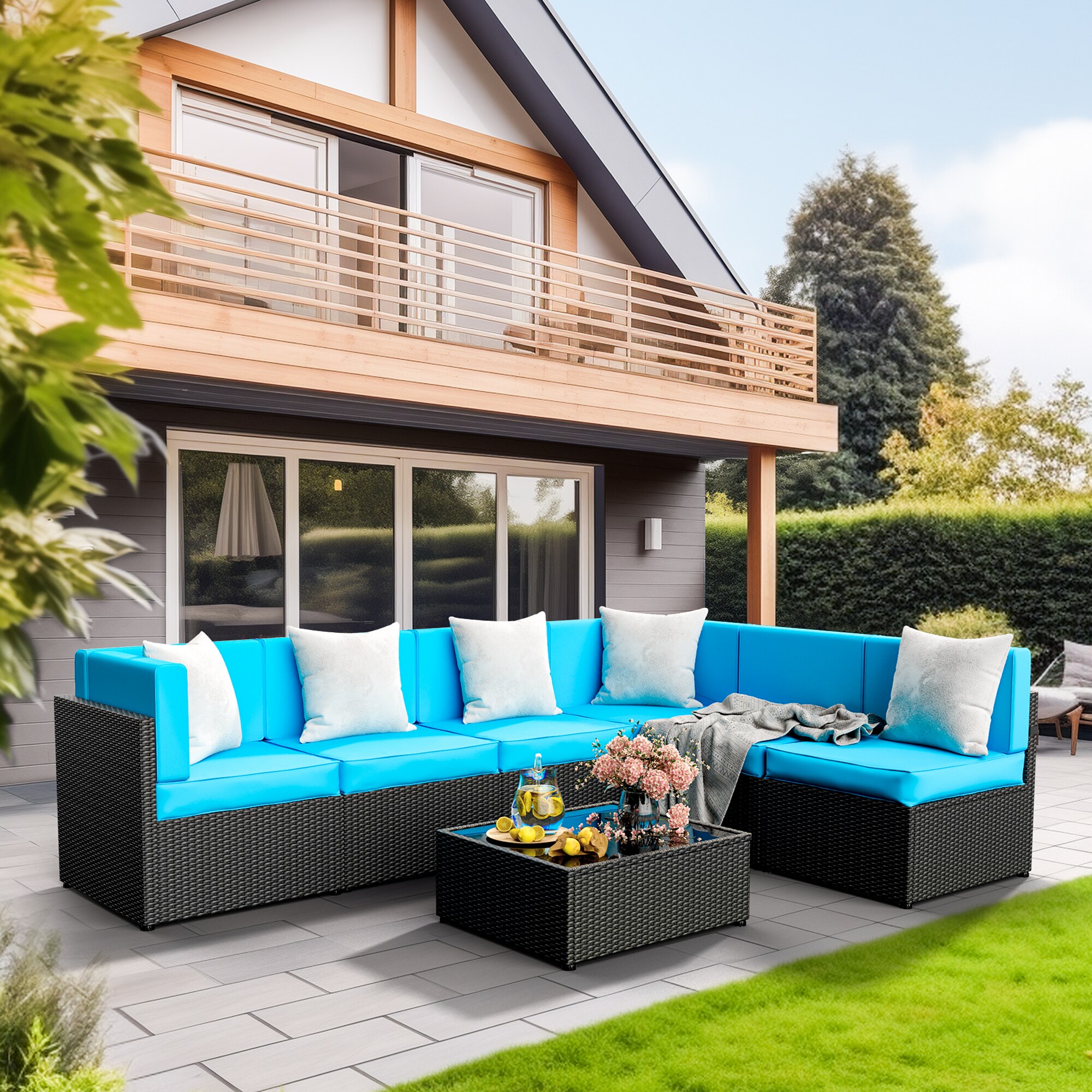 PamaPic TB-7JT-T-WL1 Patio-Sofas-Daybeds - View #3