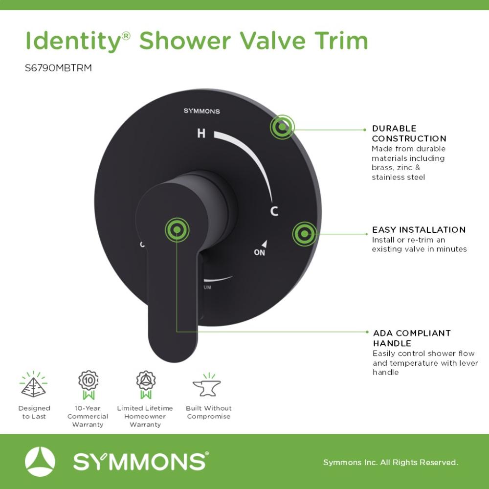 Symmons S6790MBTRM Shower-Handles - View #3