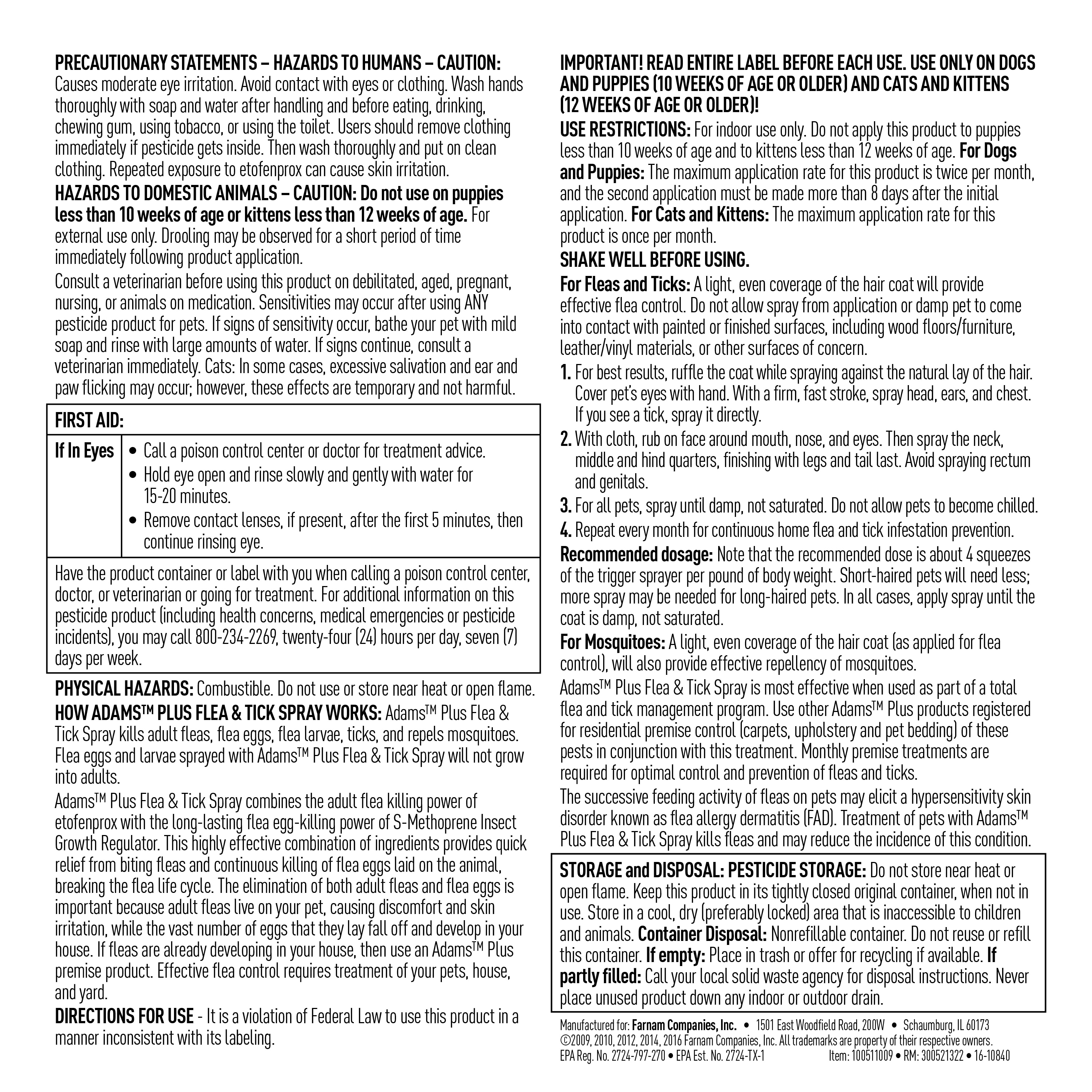 Adams 3907905896 pesticides - View #7