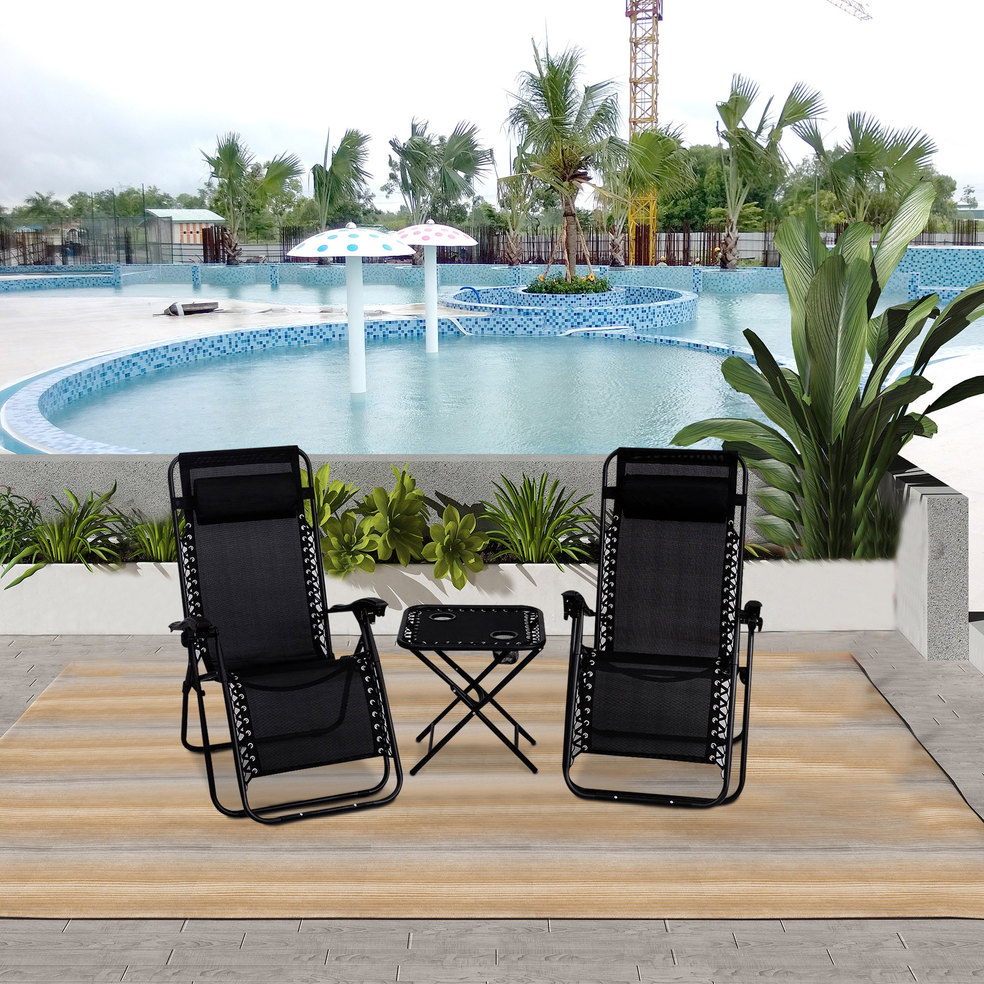 Forclover ALLC-19BR Patio-Conversation-Sets - View #8