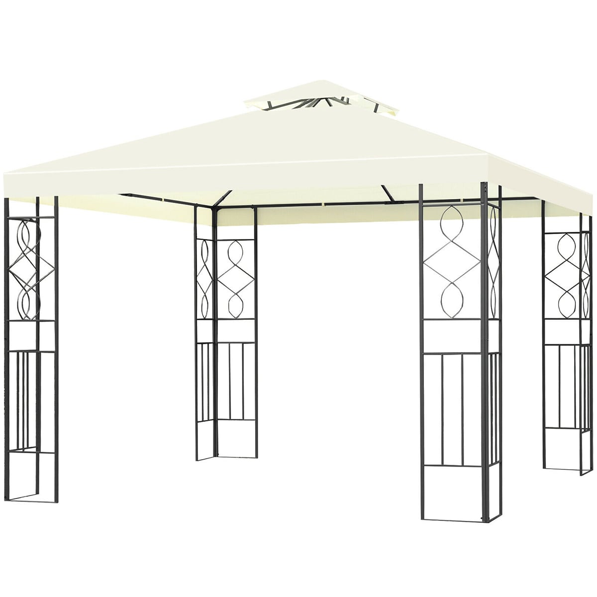 Forclover HYFE-70663 Wood-Resin-Gazebos - View #7