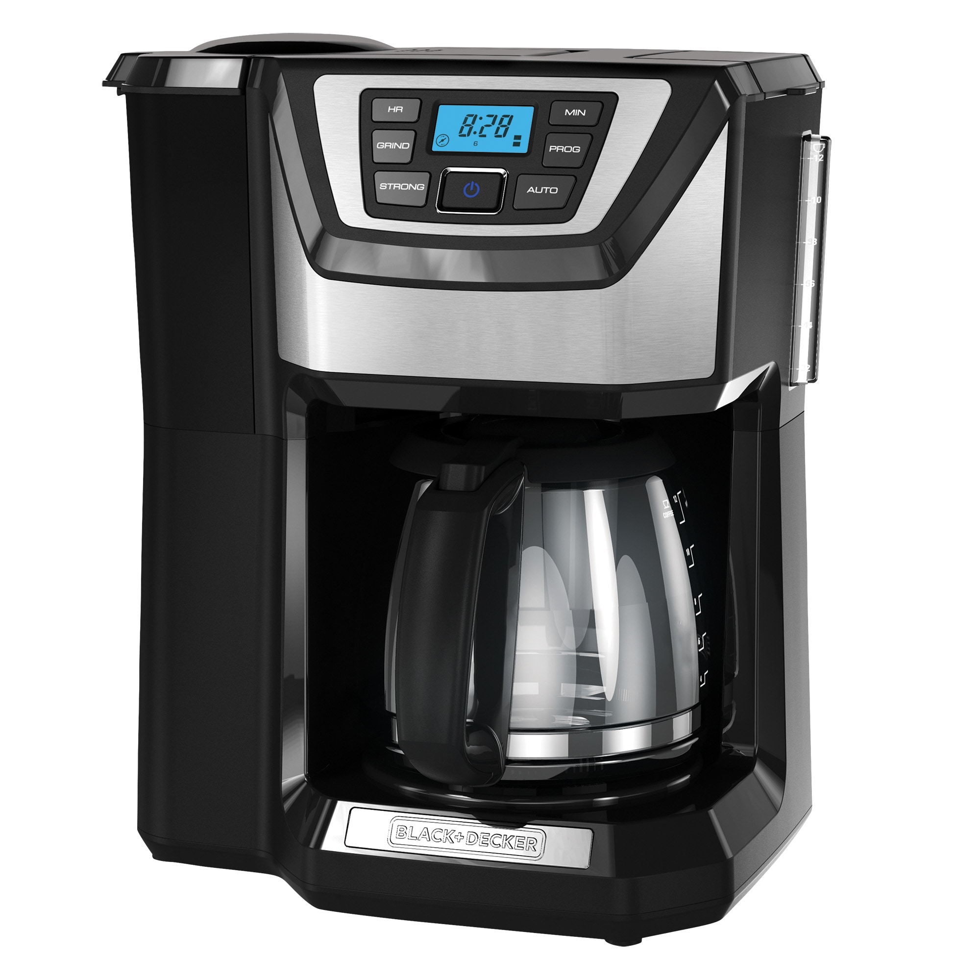 Black+Decker 12-Cup* Coffee Maker Black/Silver CM2035B - Best Buy
