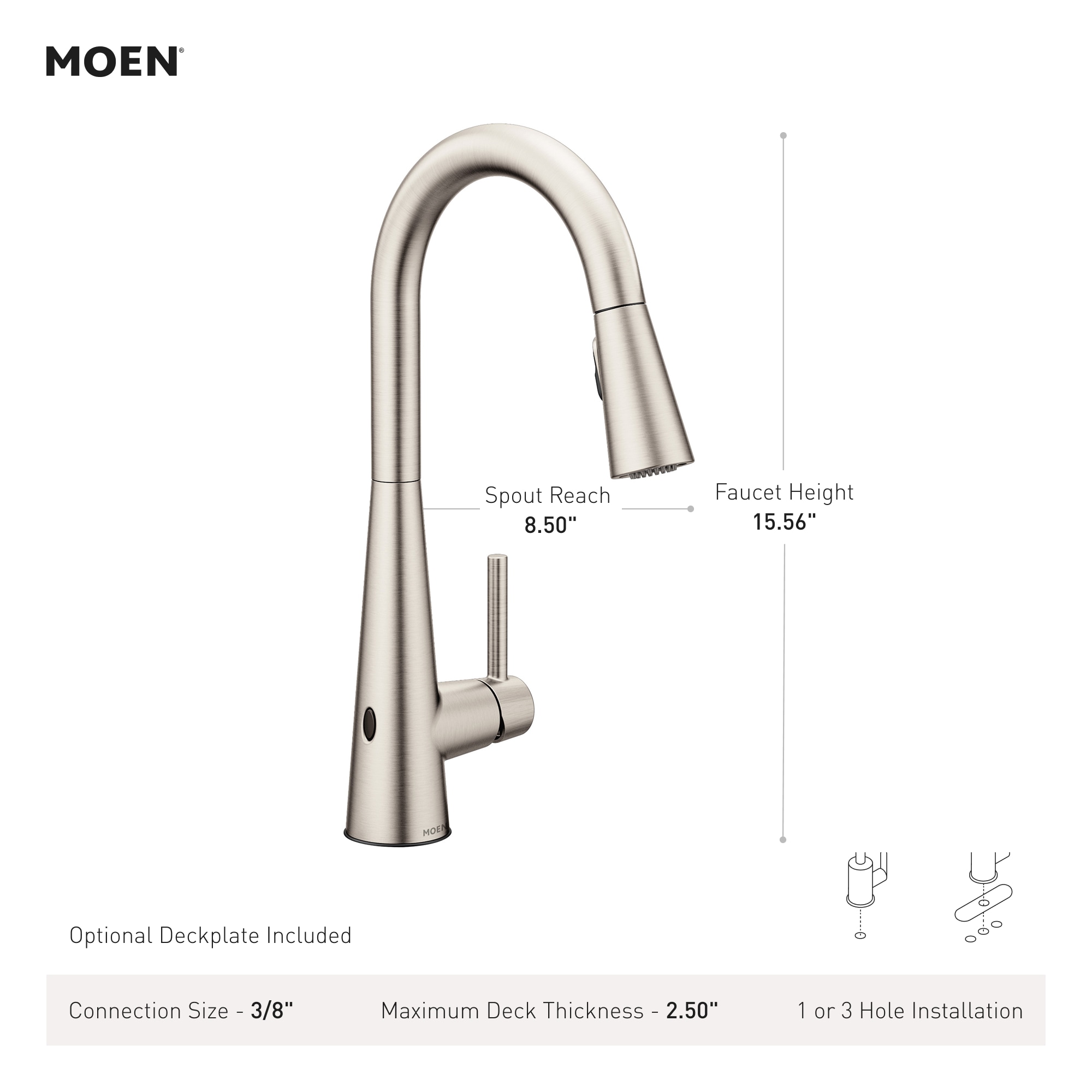 Moen 7864EWSRS Kitchen-Faucets - View #9