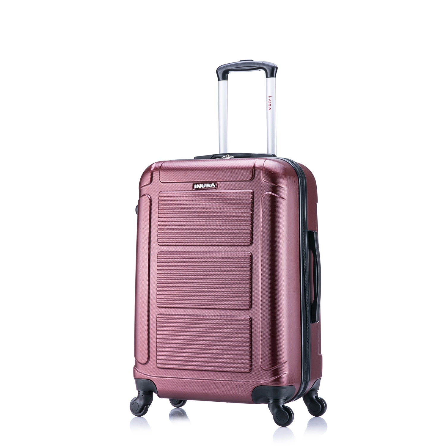 InUSA IUPIL00M-WIN 16.34 x 10.24 x 25.39 WINE Polycarbonate Hardshell Suitcase