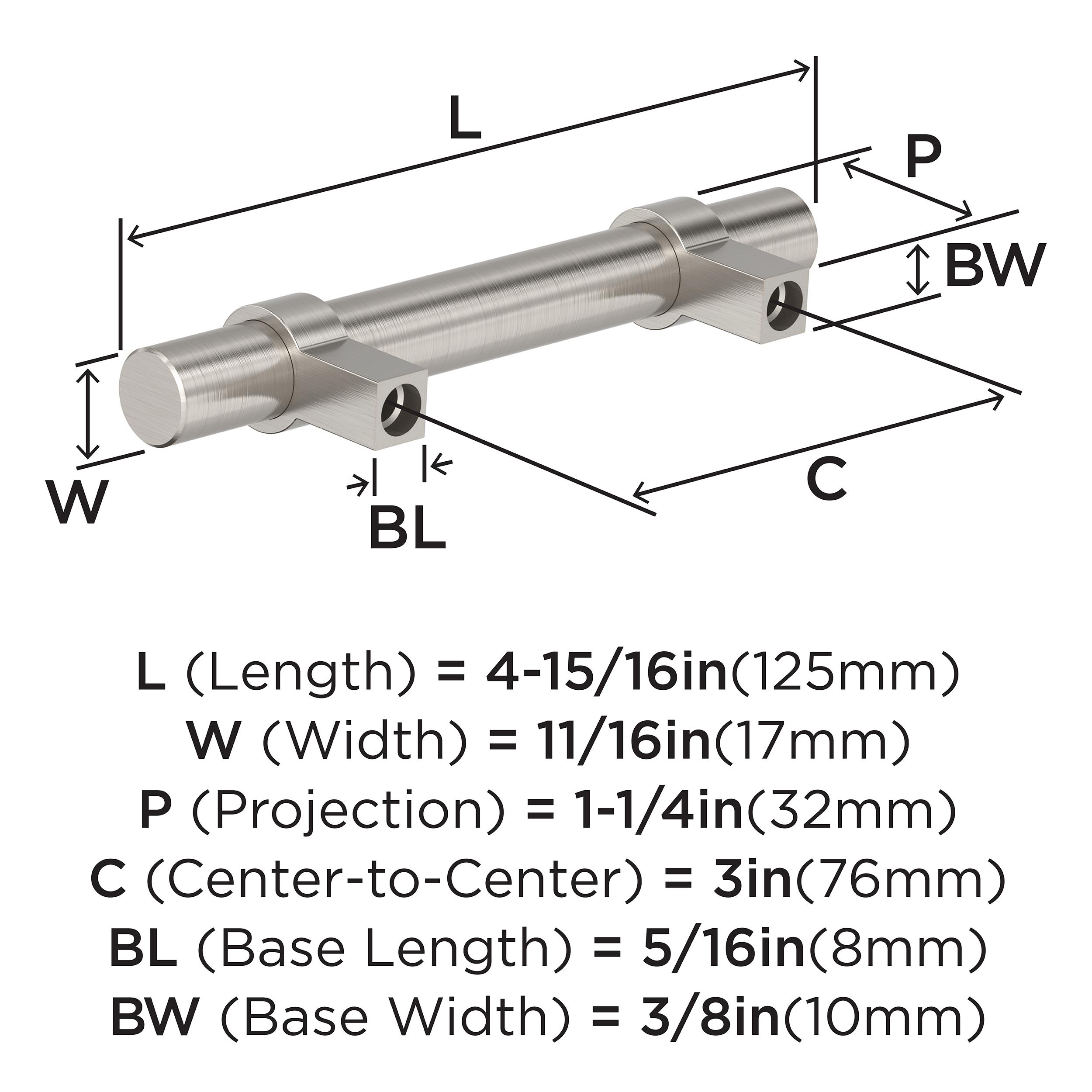 Amerock 25VMP37160G10 Cabinet-Pulls - View #4