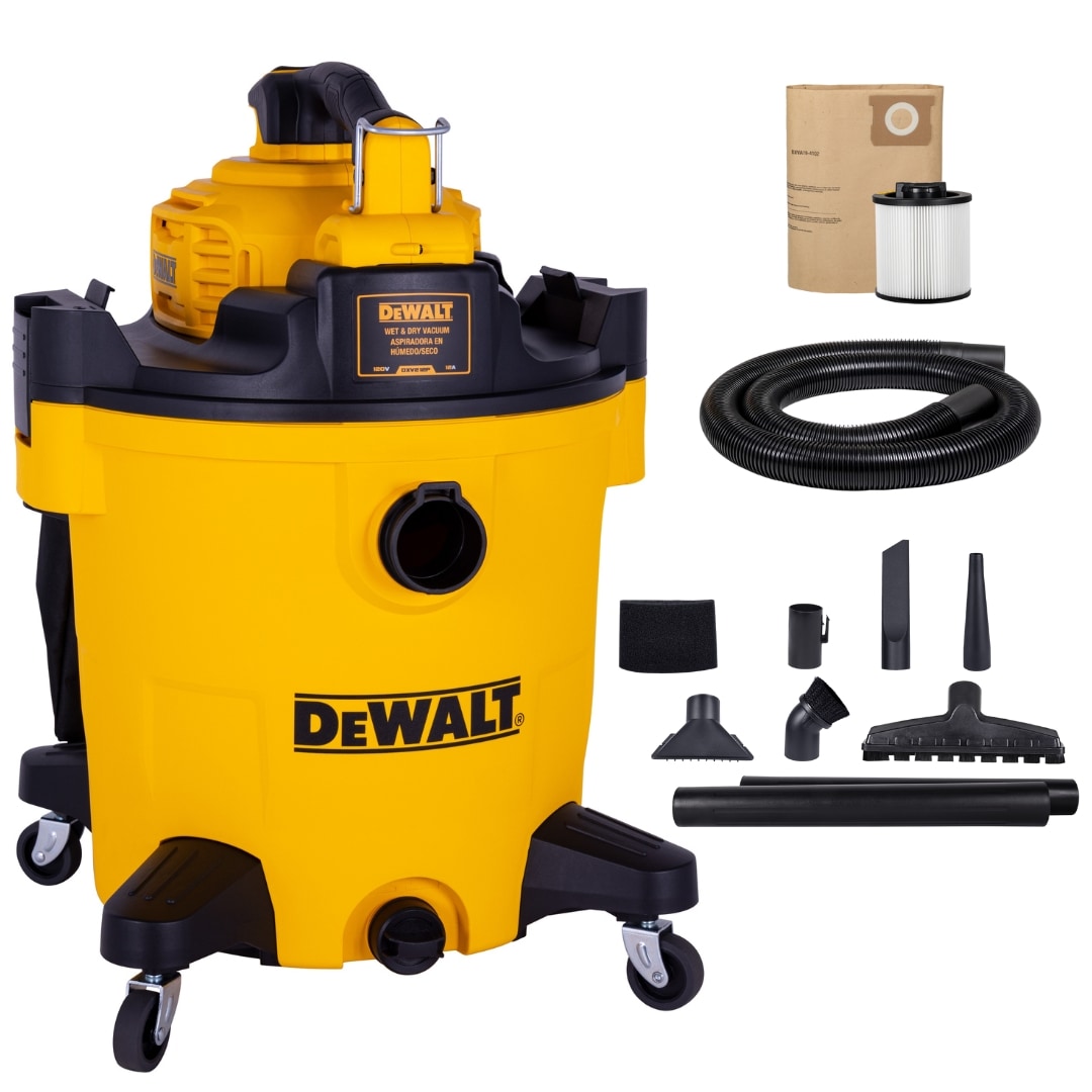 DEWALT Detachable Blower 12-Gallon 5.5-HP Corded Wet/Dry Shop Vacuum with Accessories Included DXV212P Sansujyuku sansujyuku.com