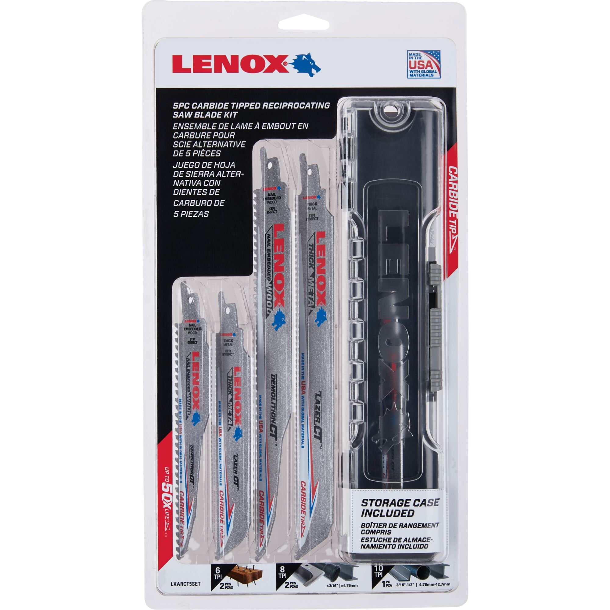 LENOX LXARCT5SET Reciprocating-Saw-Blades - View #8