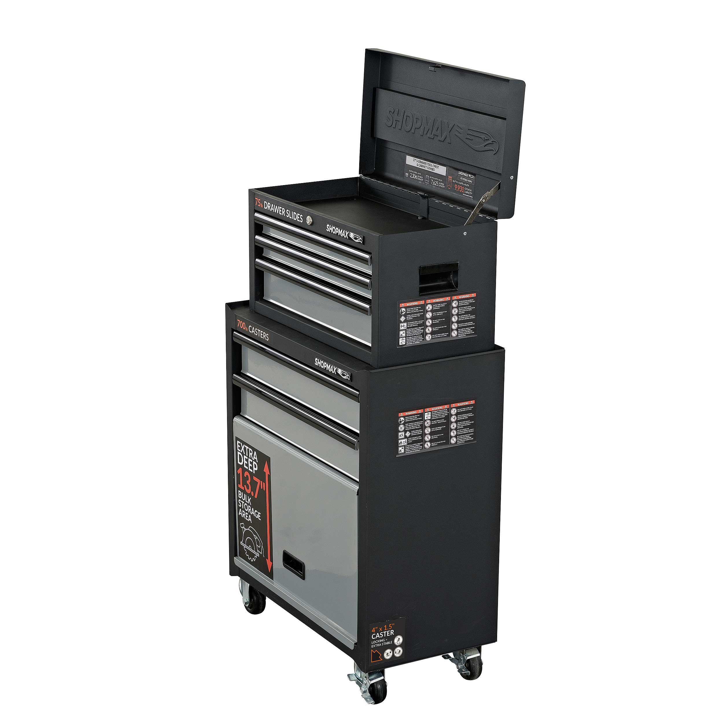 SHOPMAX 82703A2-02A1 Tool-Chest-Combos - View #2