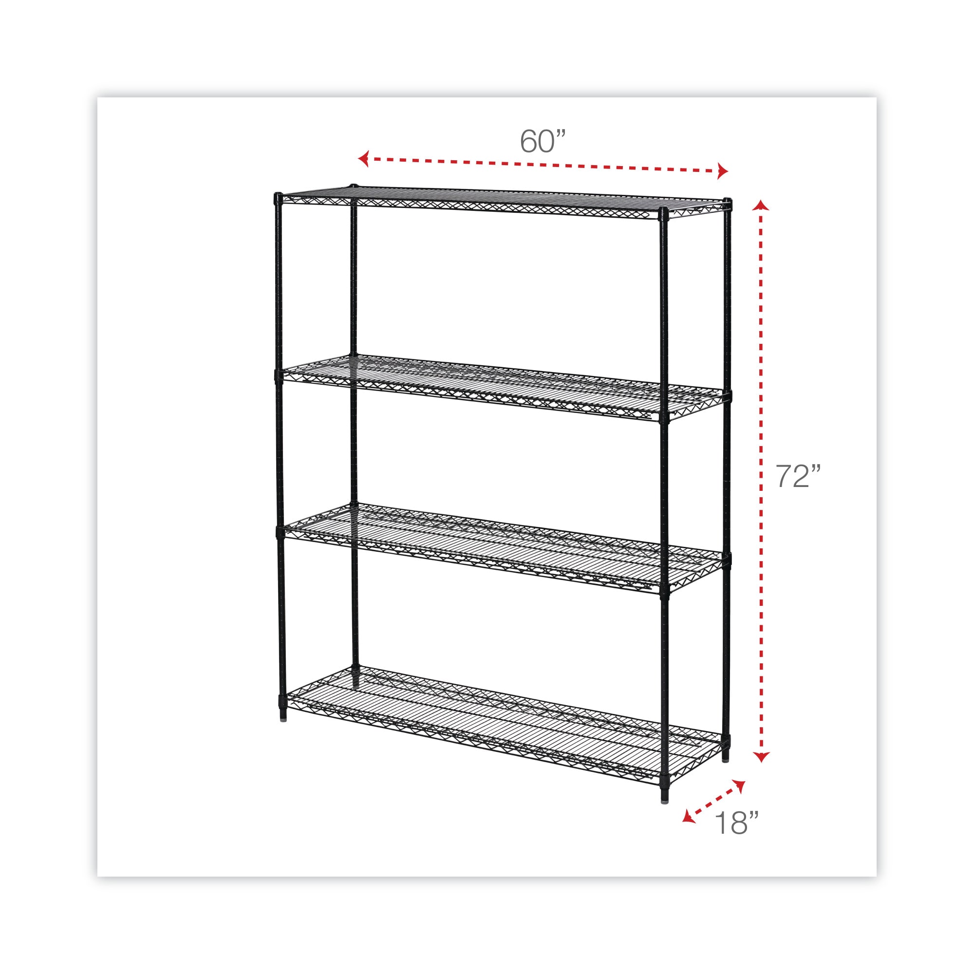 Alera ALESW206018BA Free-Standing-Shelving - View #8