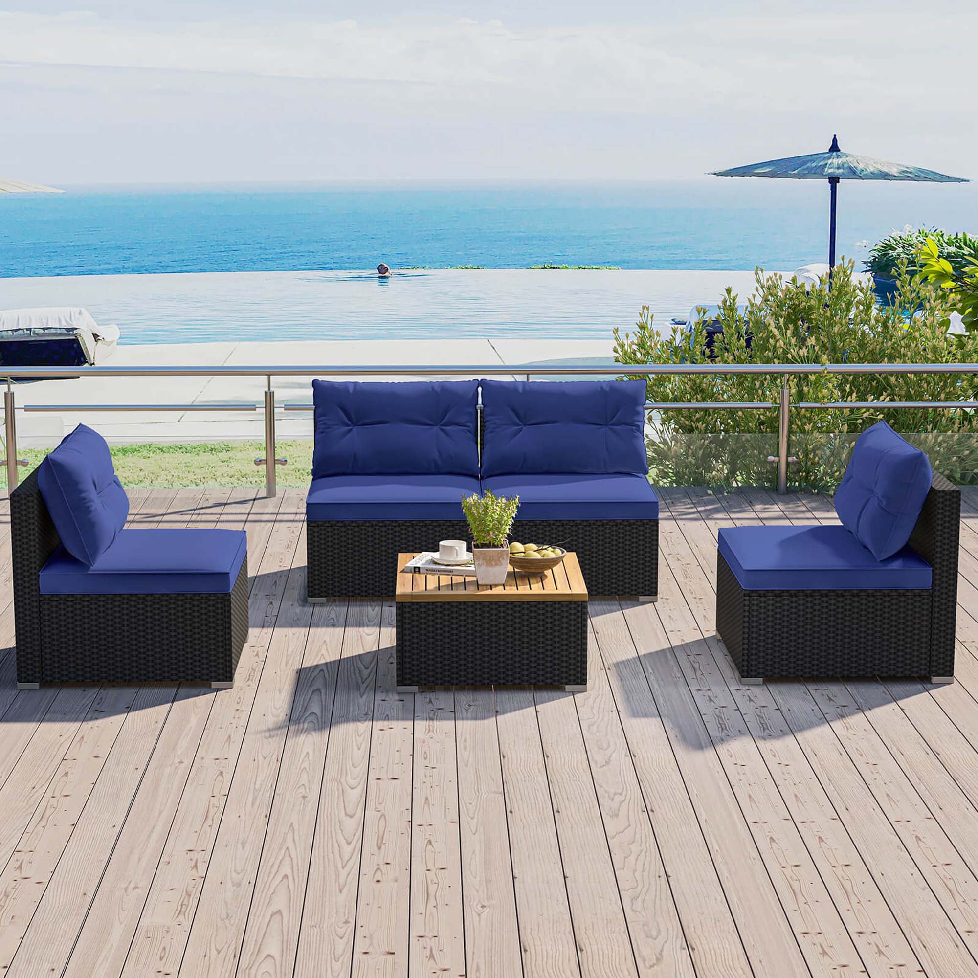 Costway HCST04942 Patio-Conversation-Sets - View #9