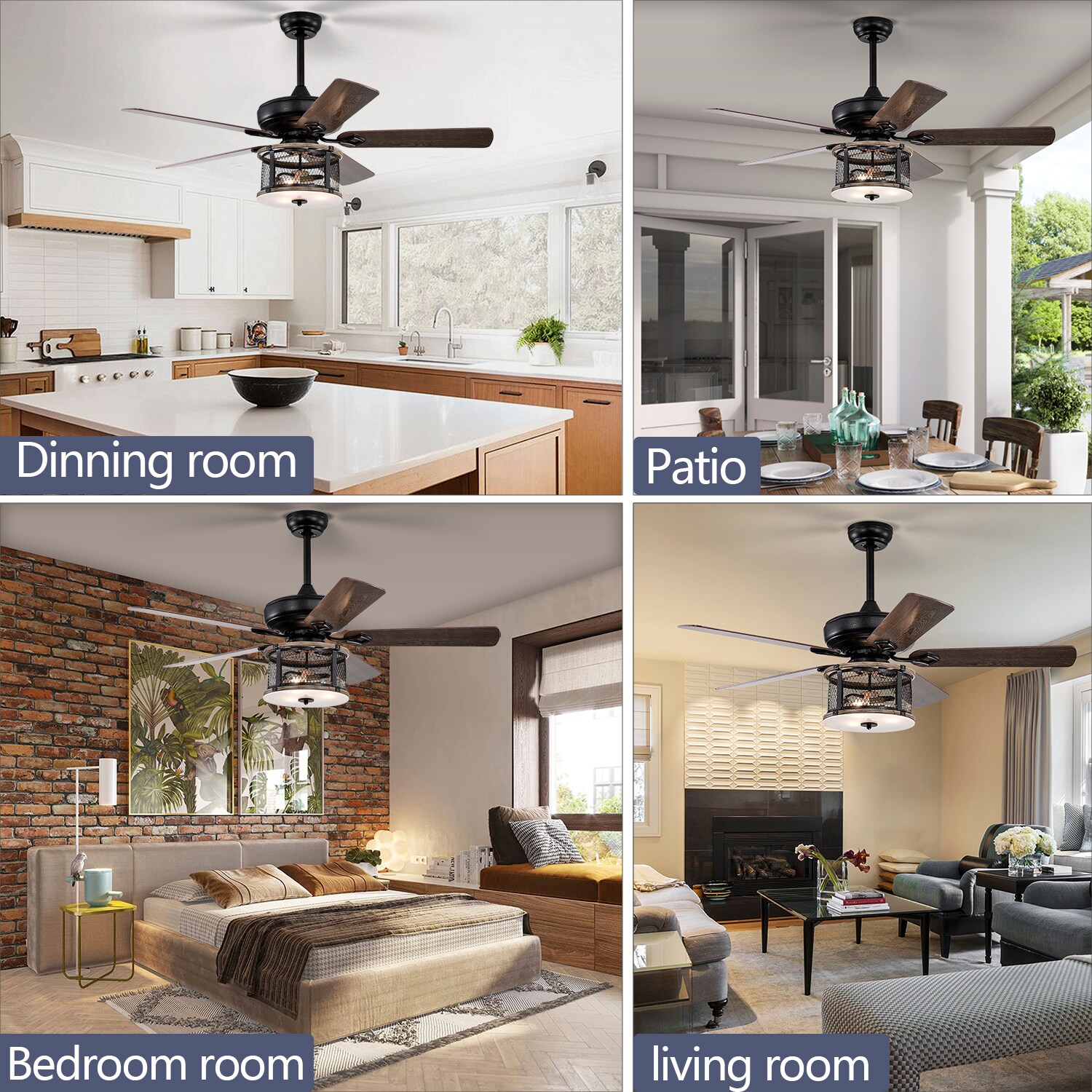 BANSA ROSE LOCK2302 Ceiling-Fans - View #9