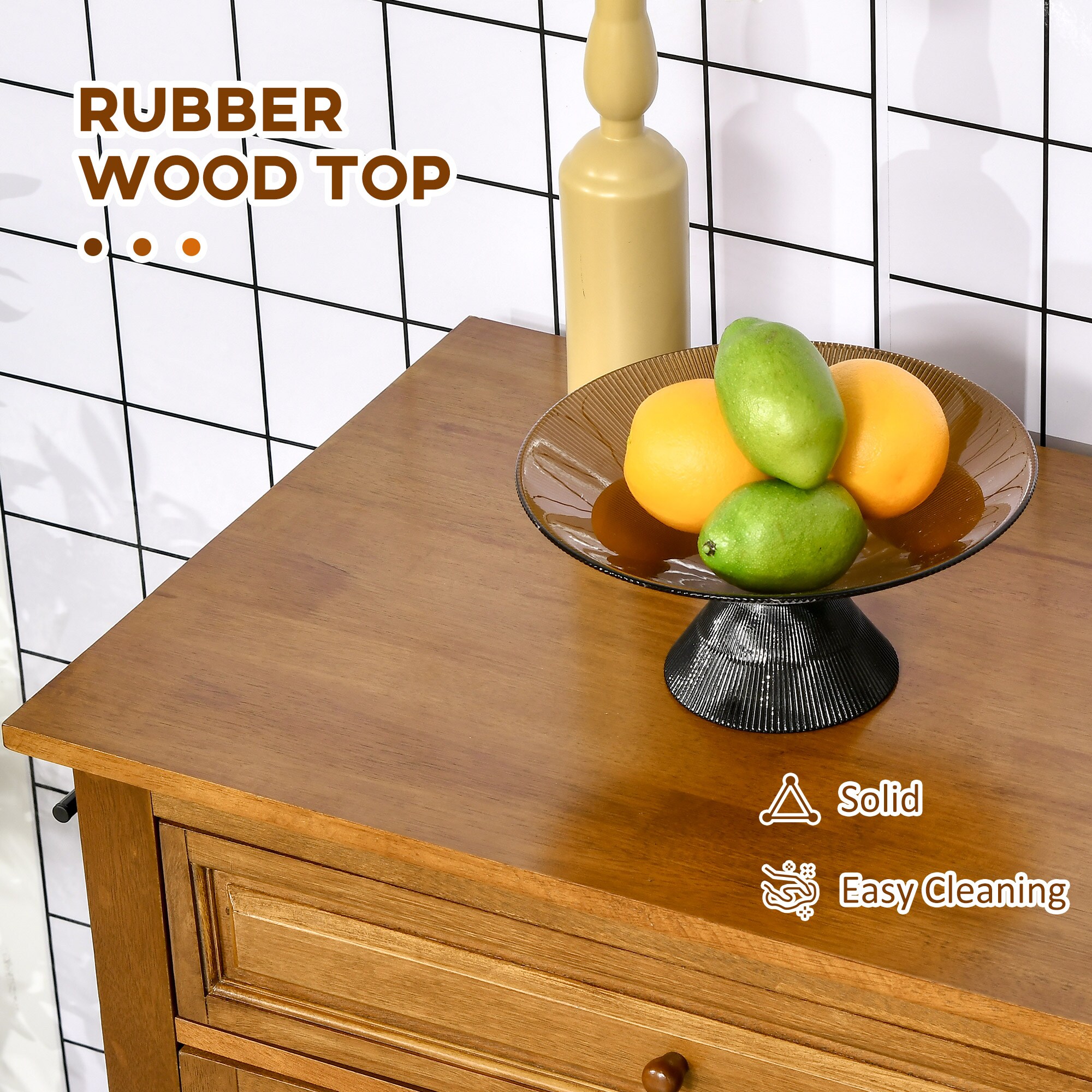 HomCom 801-278V00BN Kitchen-Furniture - View #6