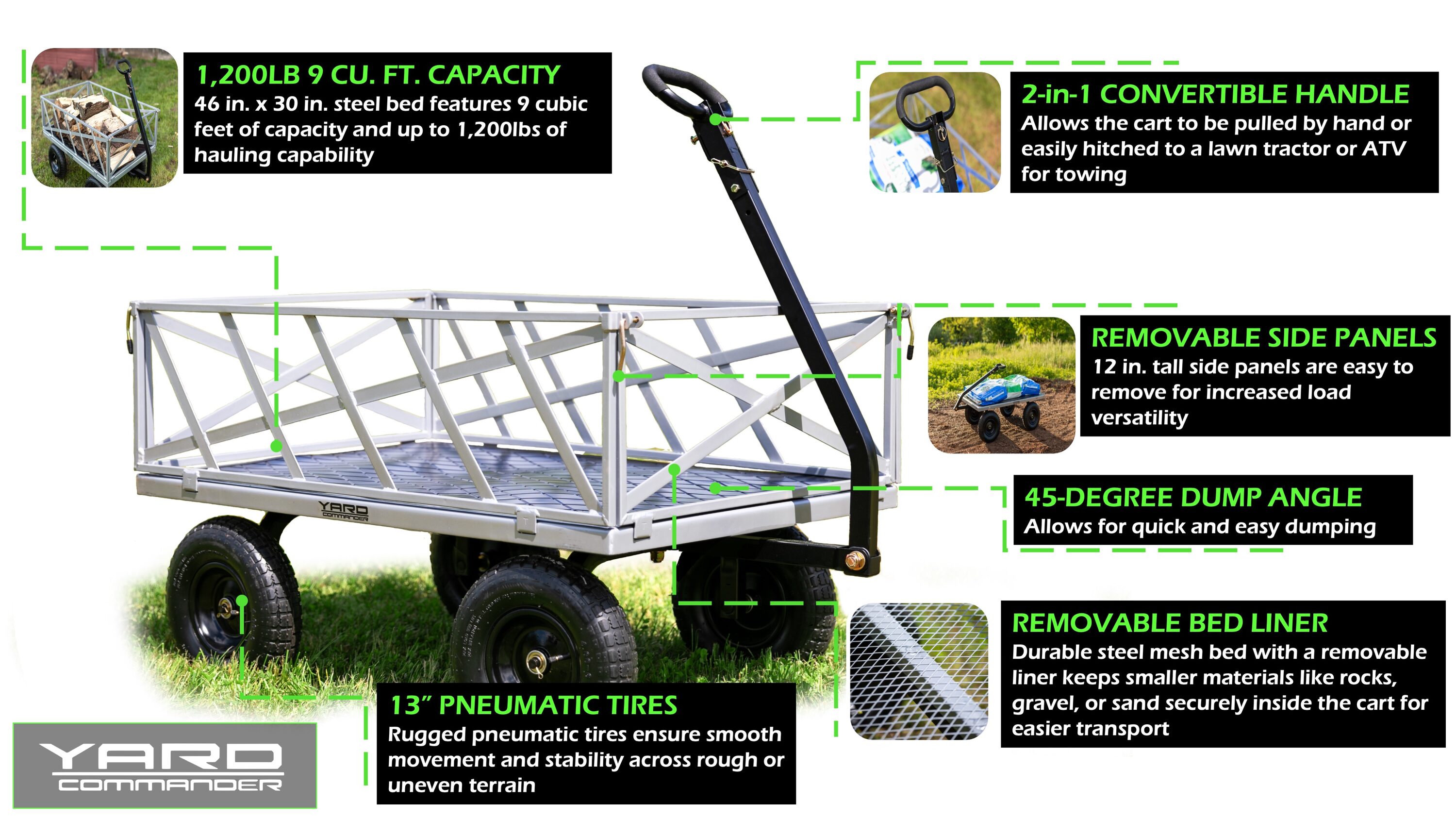 Yard Commander YTL-171-336 Yard-Carts - View #2