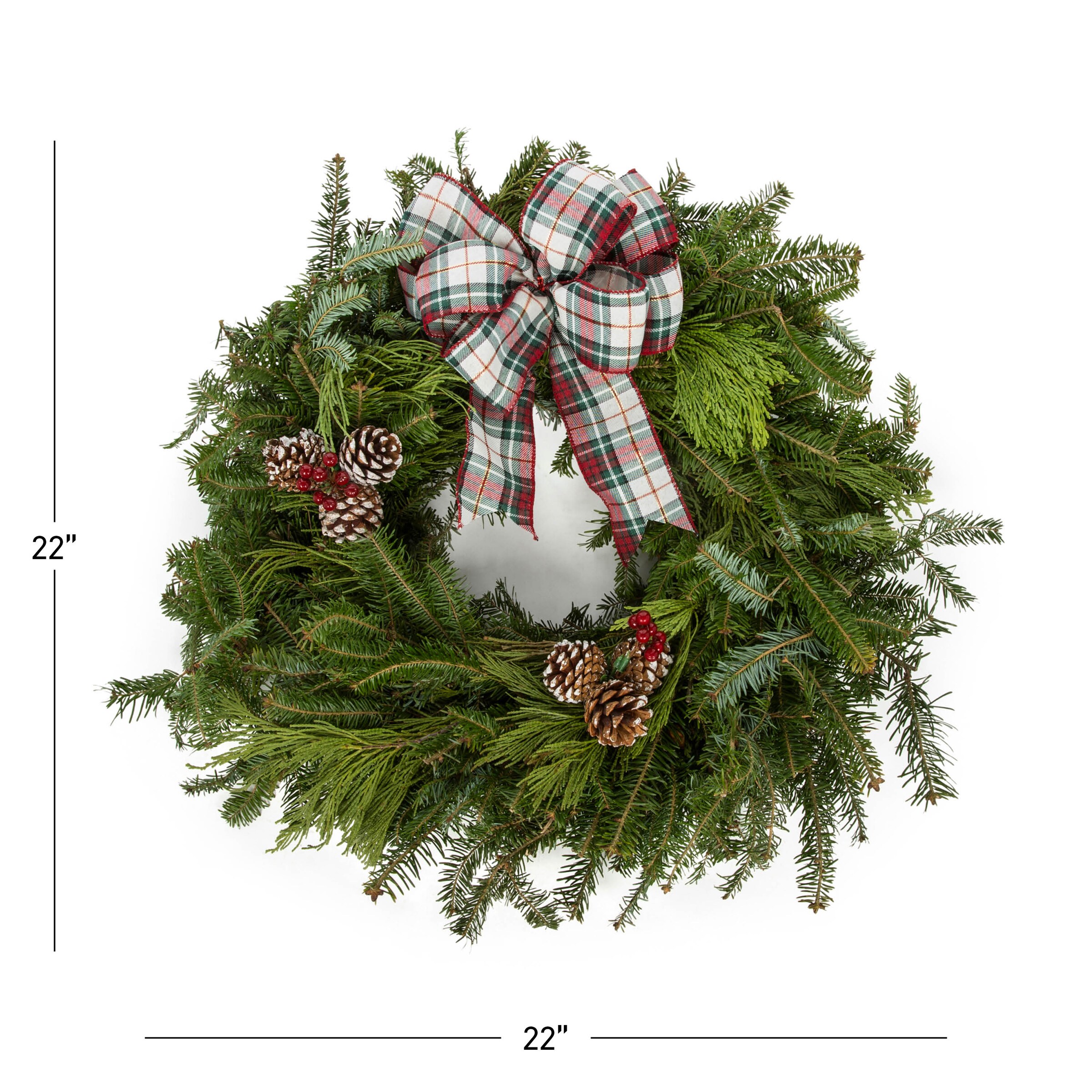 Metrolina Greenhouses 79465 Fresh-Wreaths - View #3
