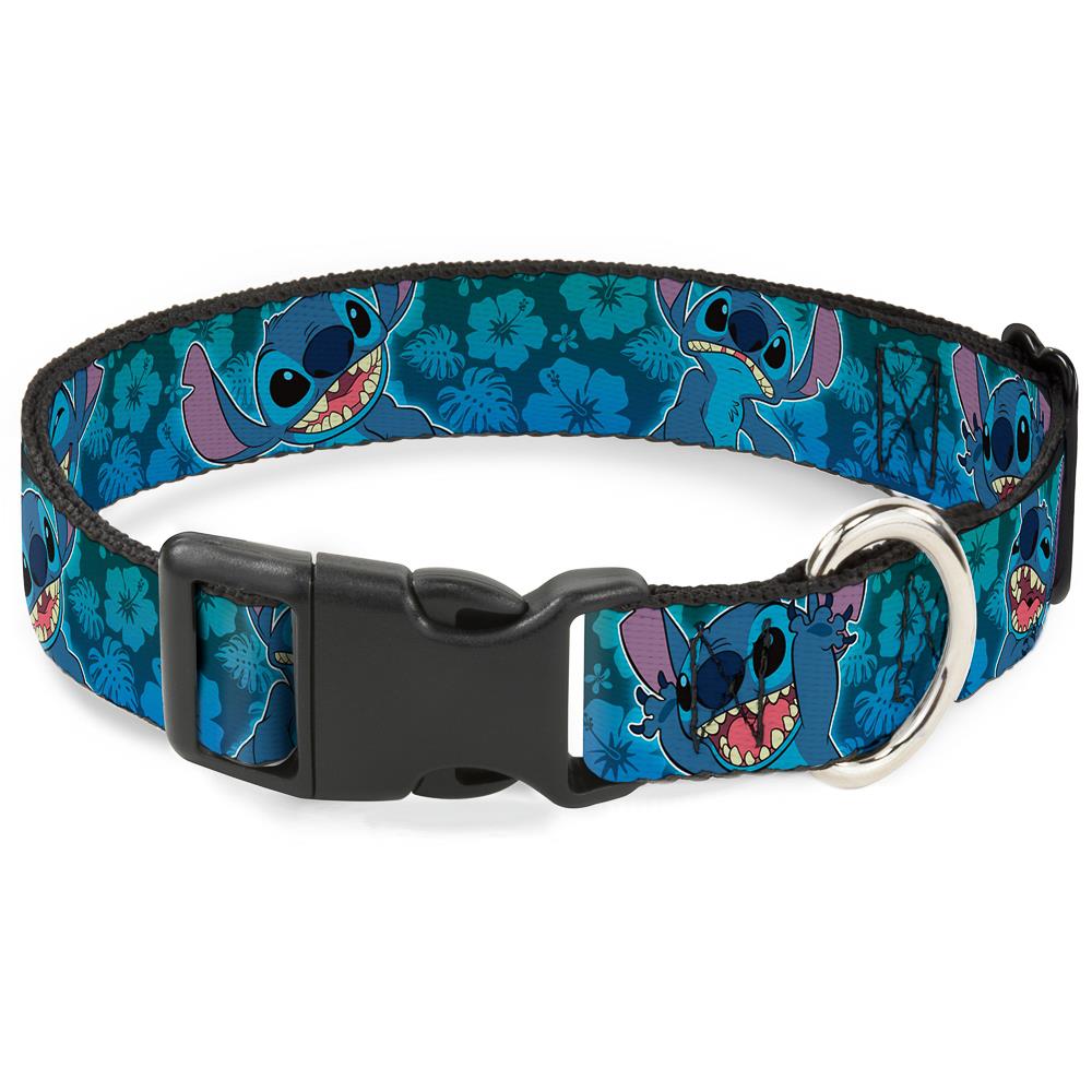 Buckle-Down CPC-WDY262-L Black Dog Collar, Intermediate (41- 70-lb)
