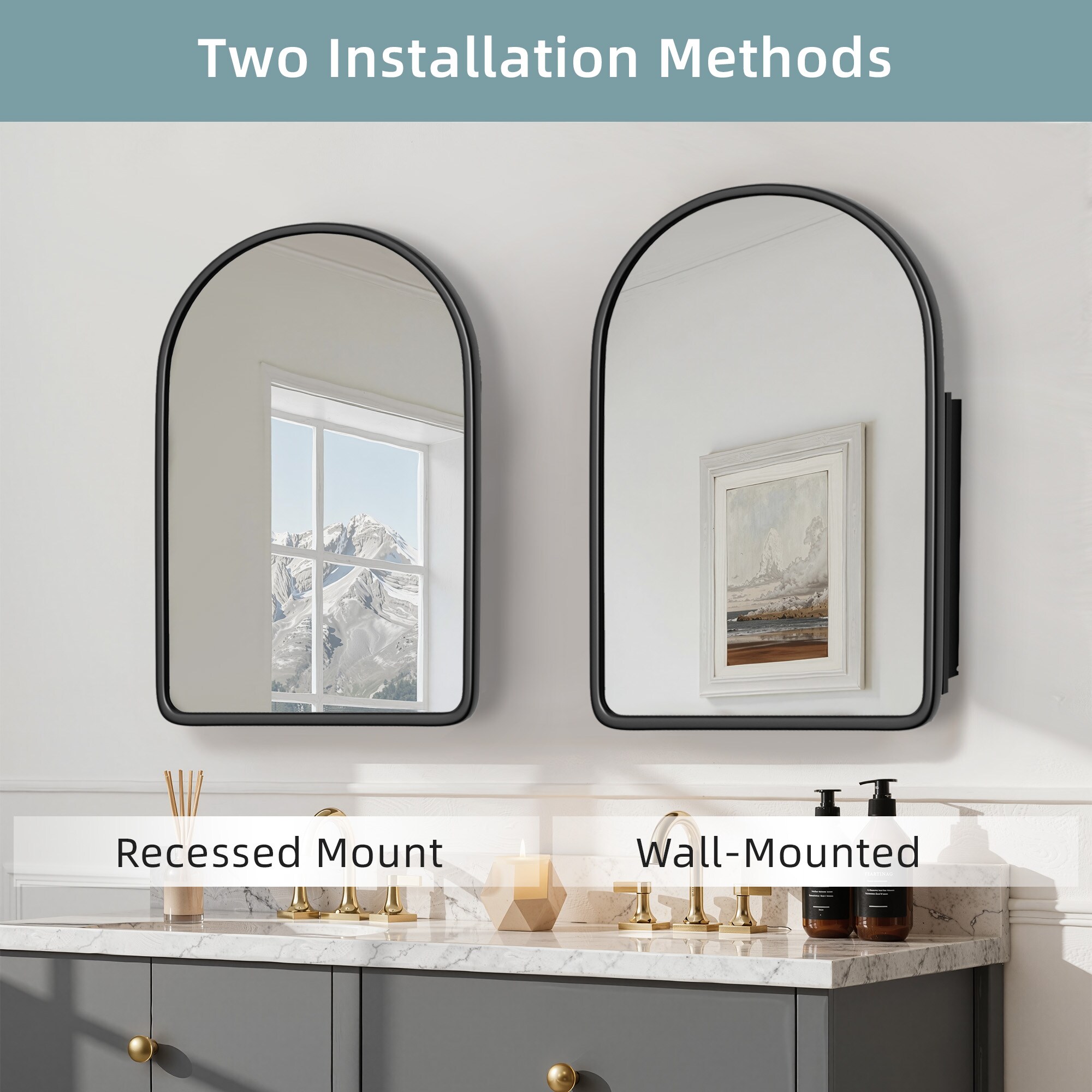 REIBII LS0601-510A03 Bathroom-Medicine-Cabinets - View #8