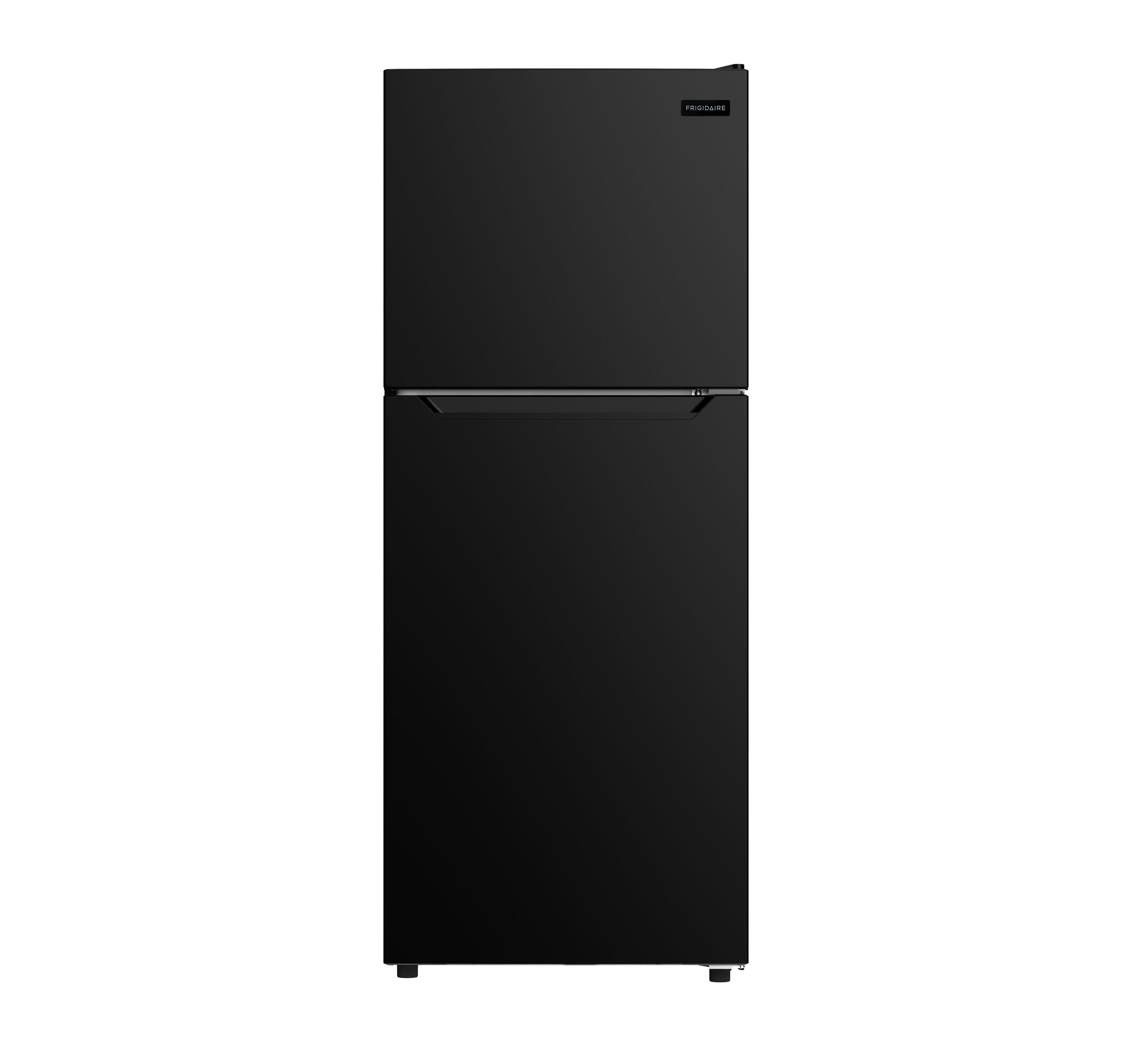 Frigidaire EFR1033-BLACK 20-cu ft Counter-Depth 26.22-in Wide Top-Freezer Refrigerator ( Black ) Garage Ready