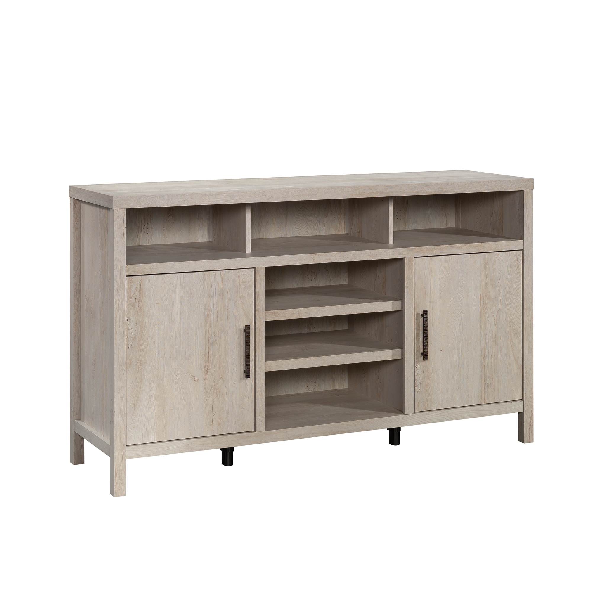 allen + roth Transitional Light Chestnut Tv Cabinet (Accommodates TVs up to  60-in) in the TV Stands department at