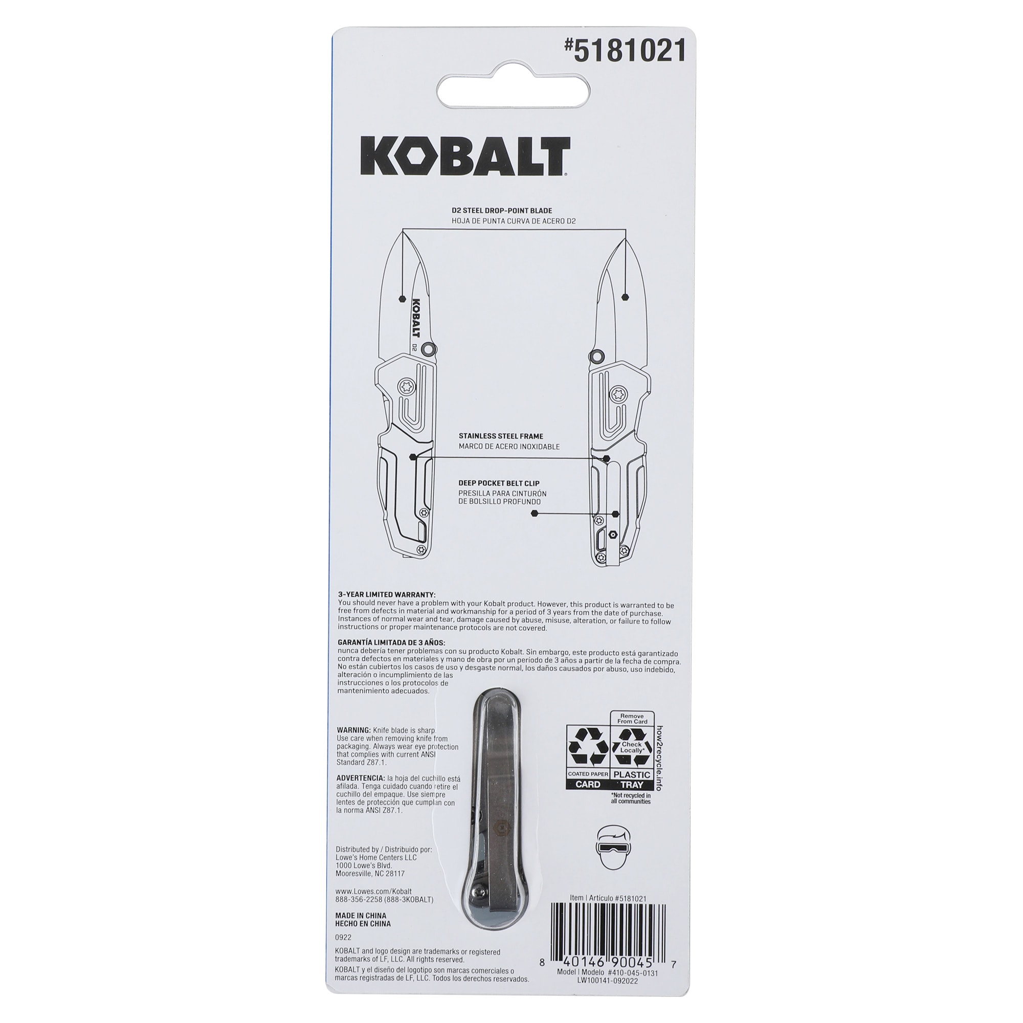 Kobalt 410-045-0131 Pocket-Knives - View #16