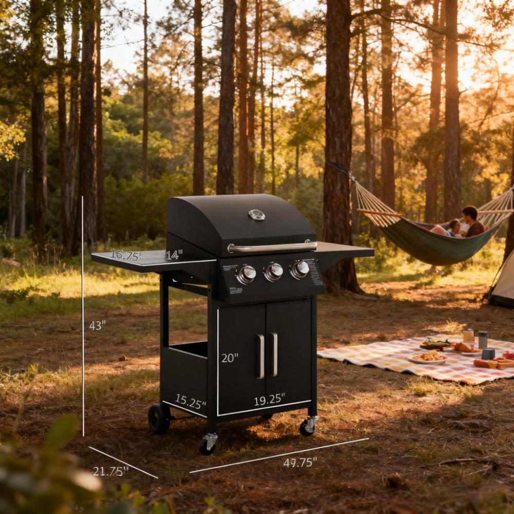 YOSIMFUR DJ-T3971P420870 Gas-Grill - View #3
