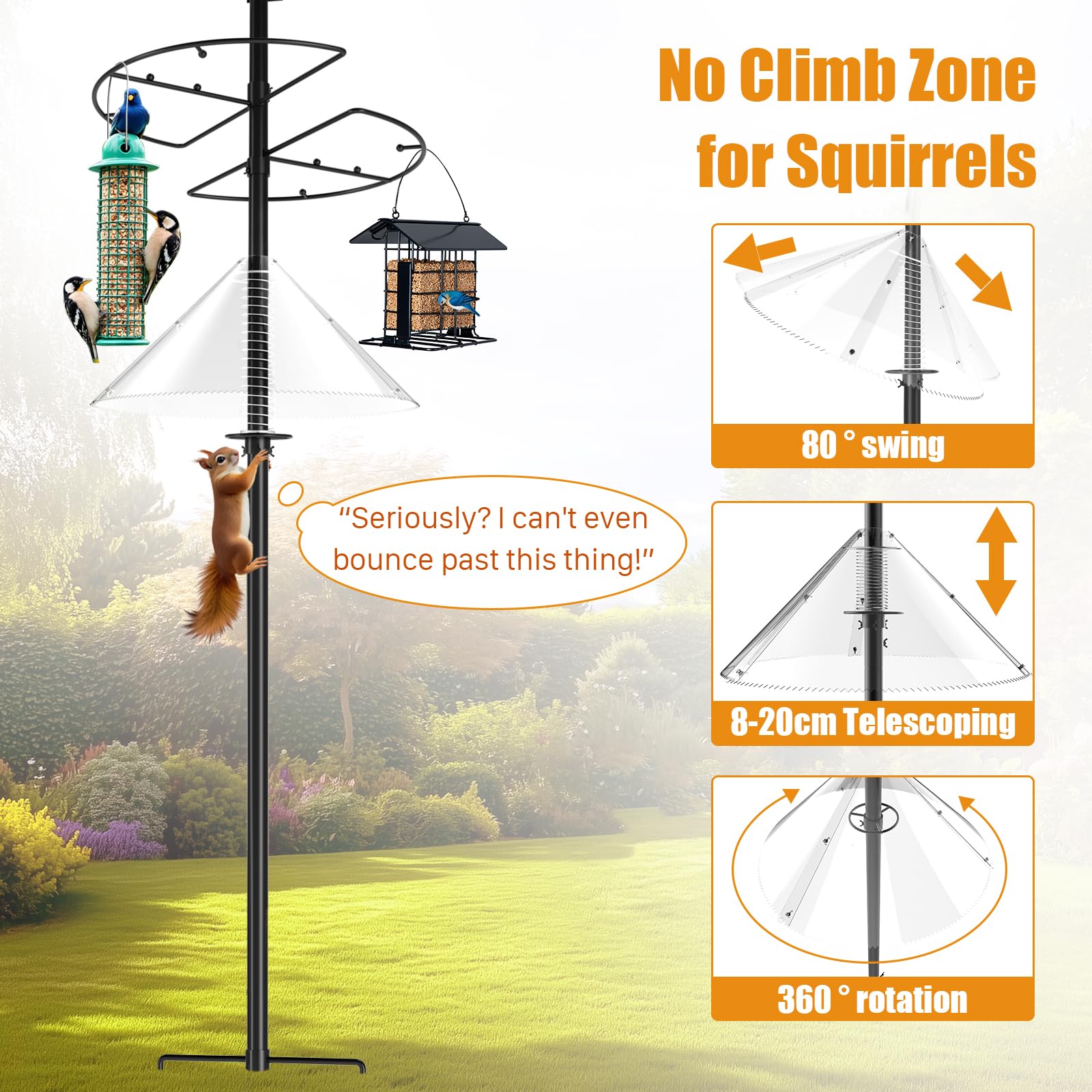 Etokfoks LETWTERYQ Bird-Feeder-Accessories - View #3