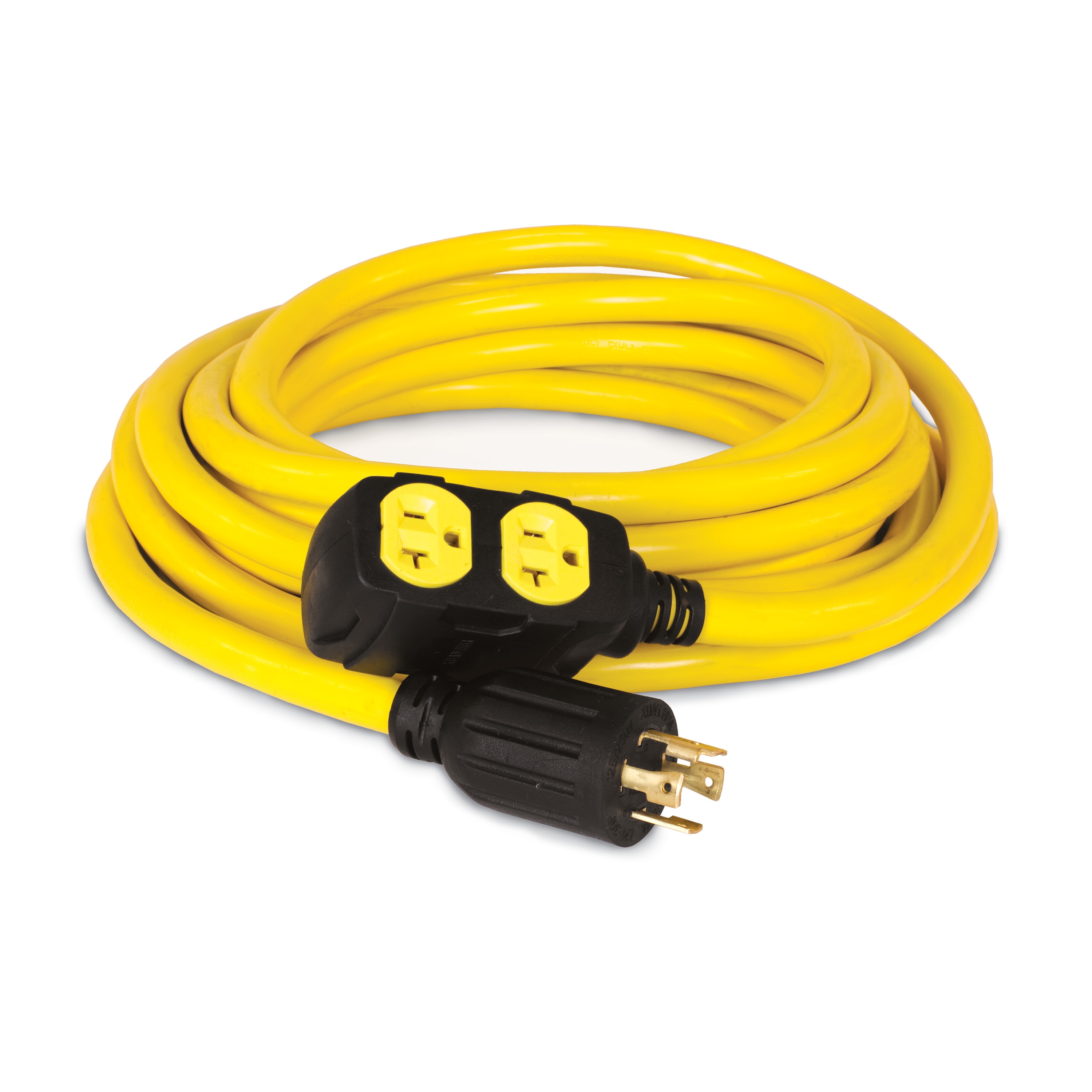 Champion Power Equipment 25ft. 30A 125/250V Duplex-Style Generator Cord in  the Generator Accessories department at