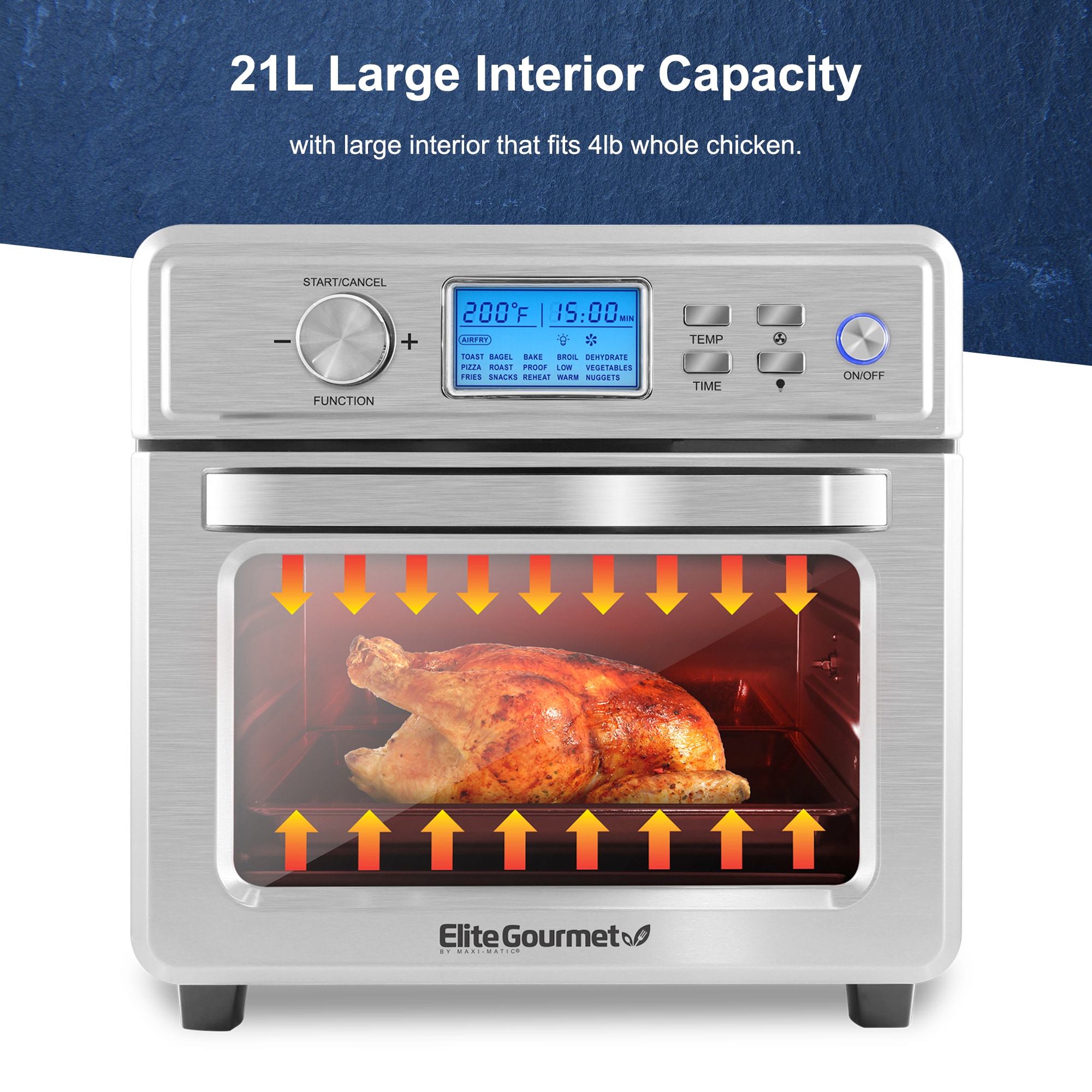 Elite EAF8190DB Air-Fryers - View #5