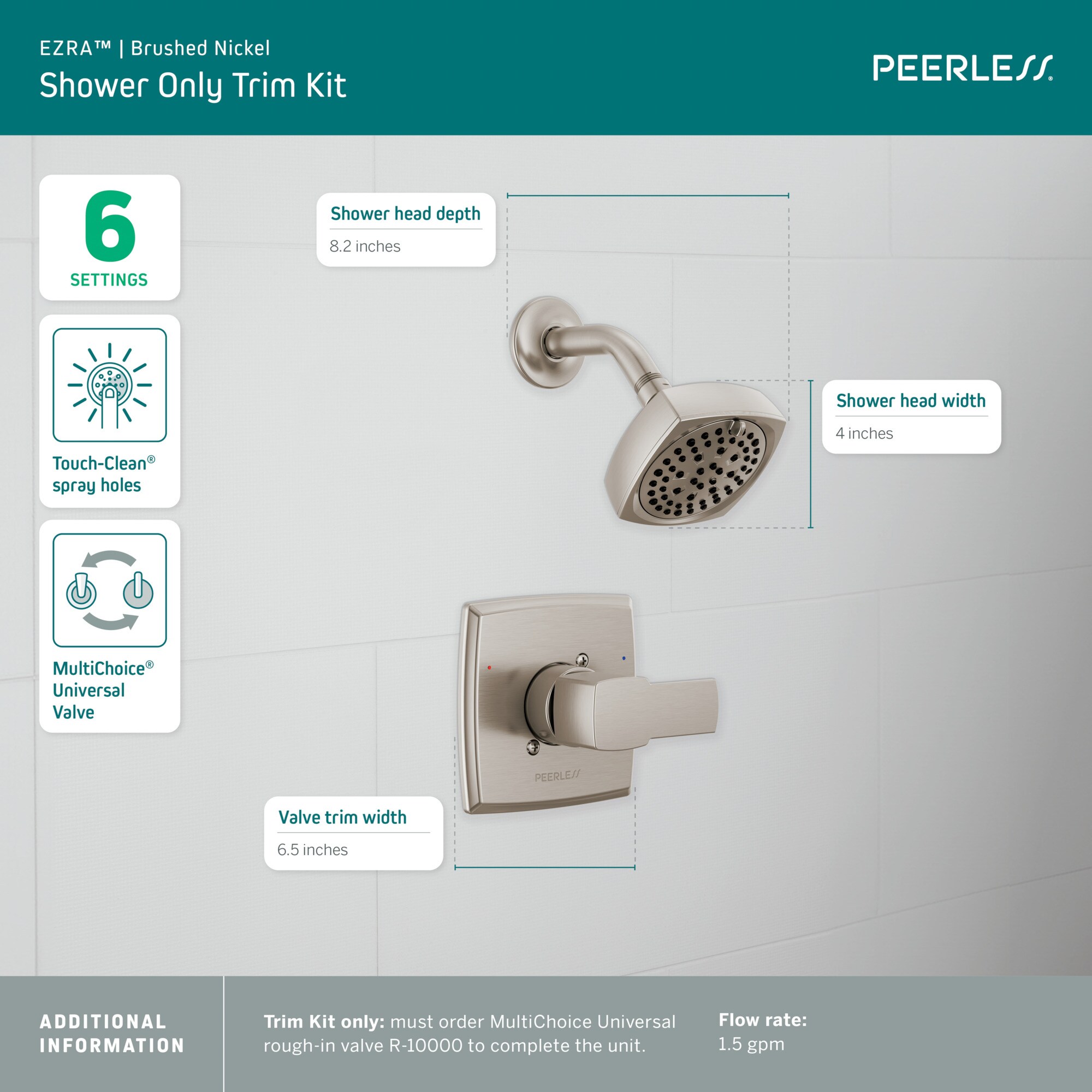 Peerless PTT14271-BN Tub-Shower-Faucets - View #11