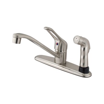 Elements of Design Restoration Brushed Nickel 2-Handle Wall-Mount Pot Filler Handle Kitchen Faucet (Deck Plate Included) Elements of Design Restoration Brushed Nickel 2-Handle Wall-Mount Pot Filler Handle Kitchen Faucet (Deck Plate Included)