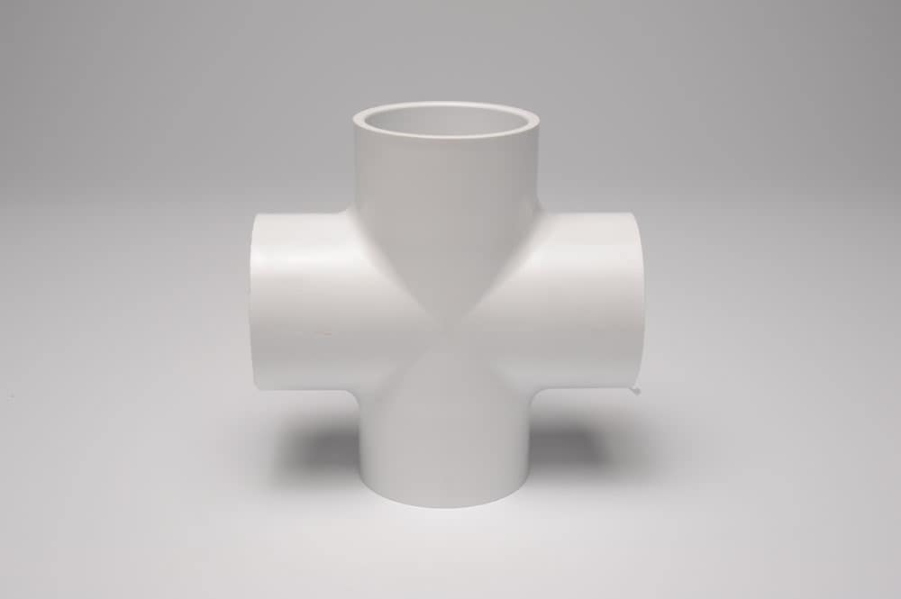 Dura Plastics L420-010 1-in Schedule 40 PVC Cross Tee