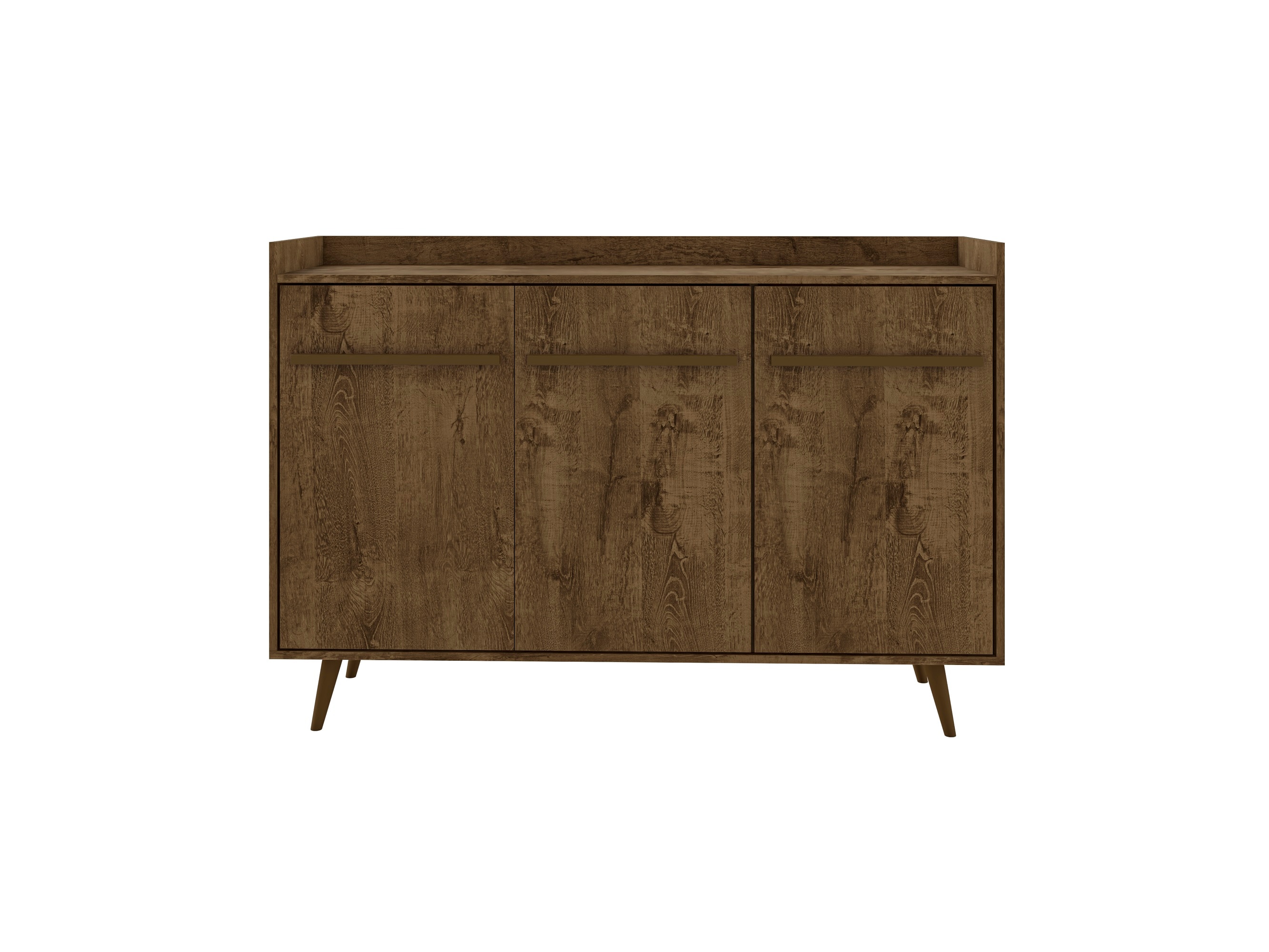 Manhattan Comfort 230BMC9 Bradley Contemporary/Modern Rustic Brown Sideboard