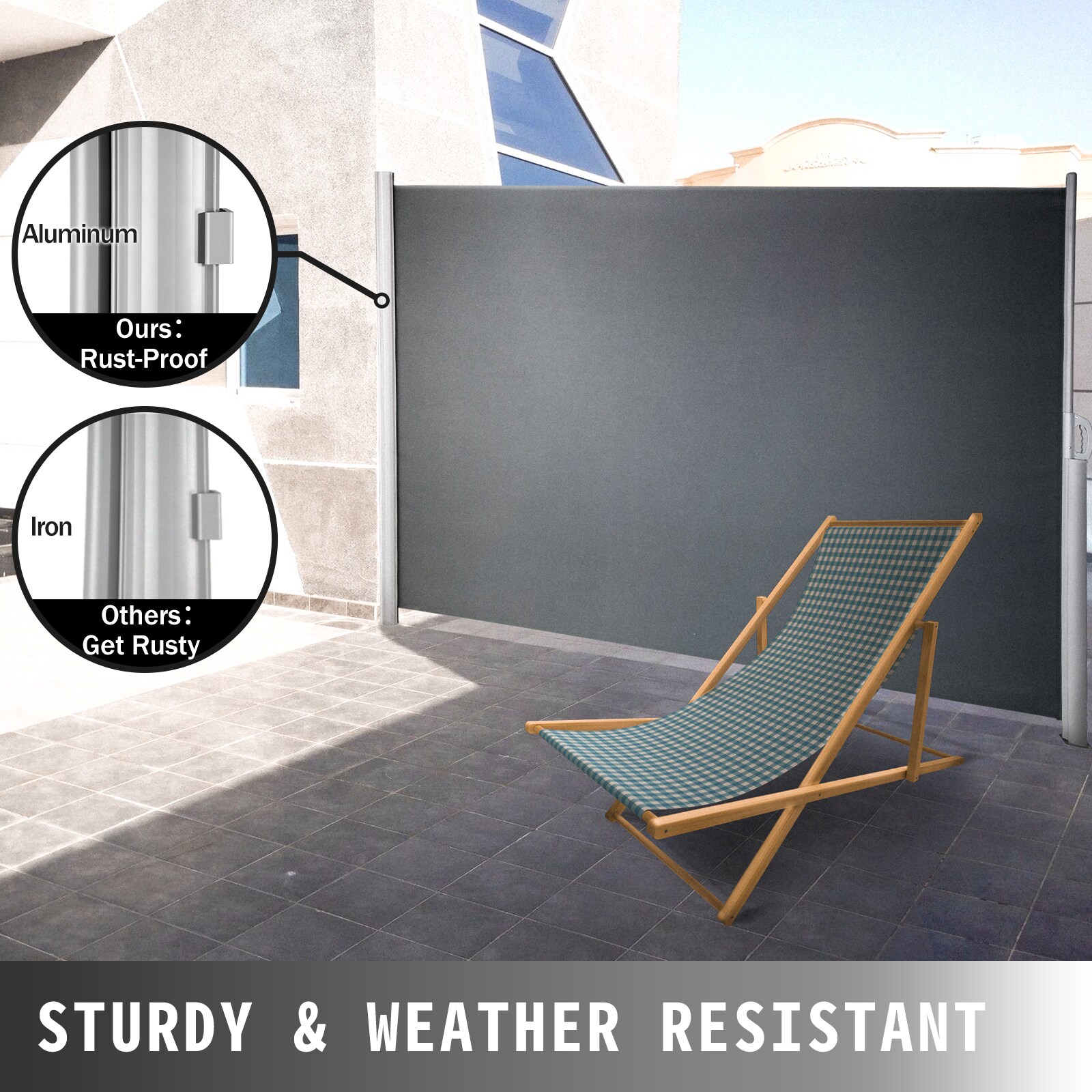 VEVOR ZYPF180X300CMBK01V0 awnings - View #5