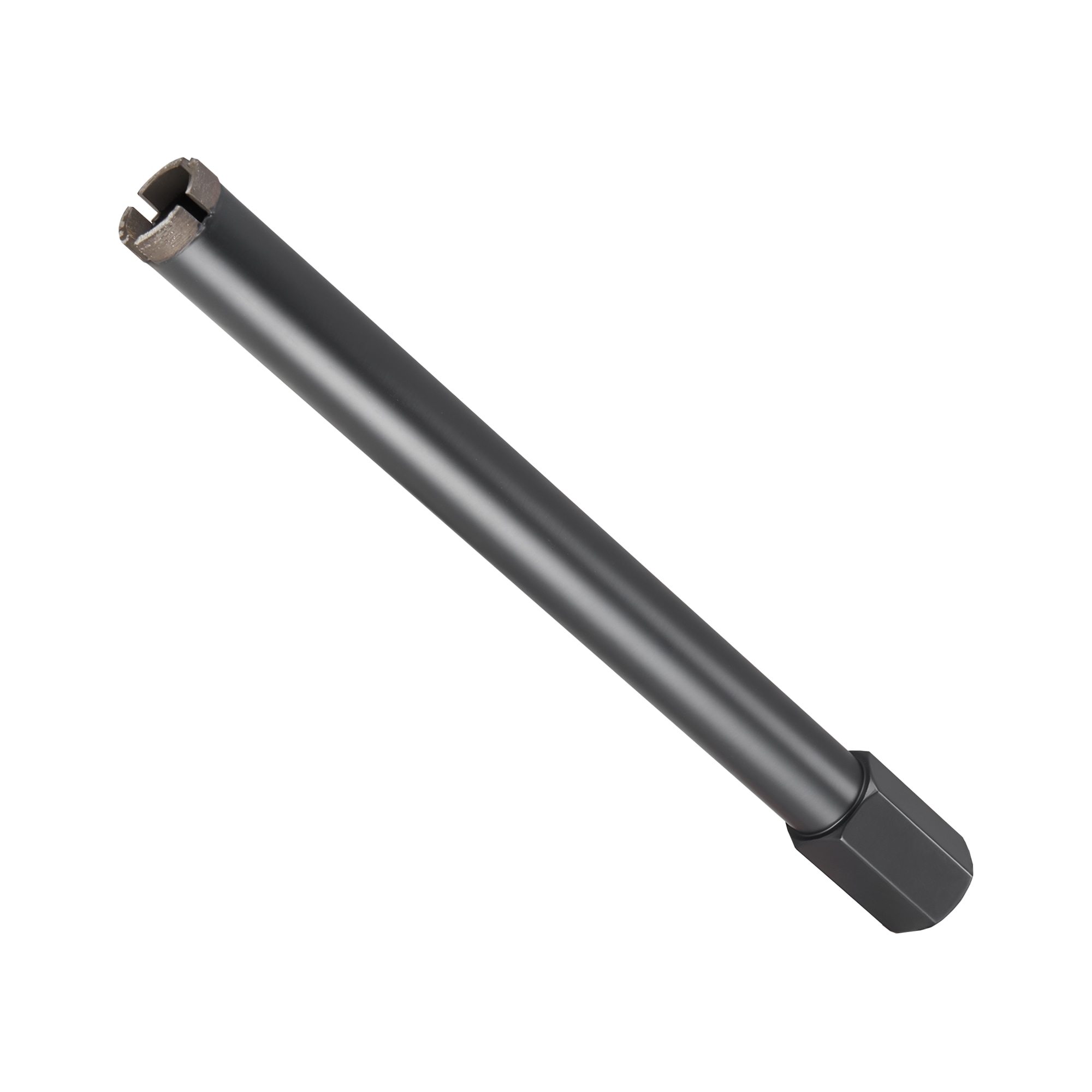 GIVIMO 1-1/2-in Diameter Wet Diamond Core Drill Bit 14-in Drilling Depth 1-1/4-in-7 Internal Thread Laser-Welded for Reinforced Concrete Brick Masonry Plumbing Conduit Work